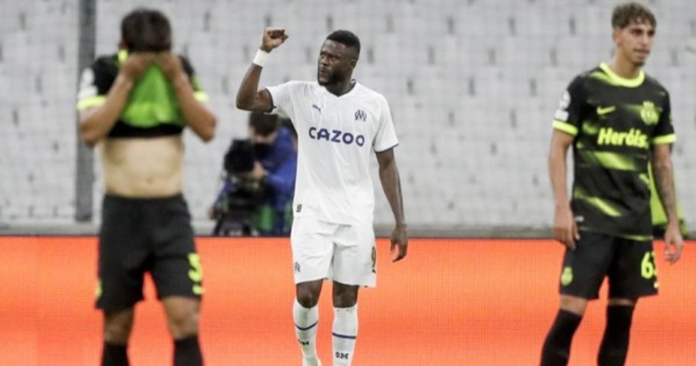 Sporting derrotado em Marselha