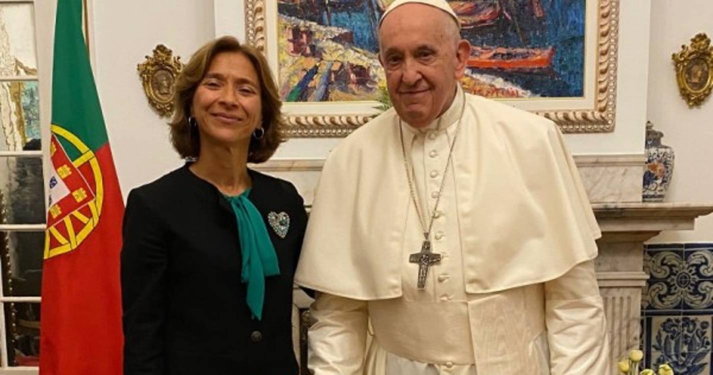 Paula Margarido recorda encontro com o Papa