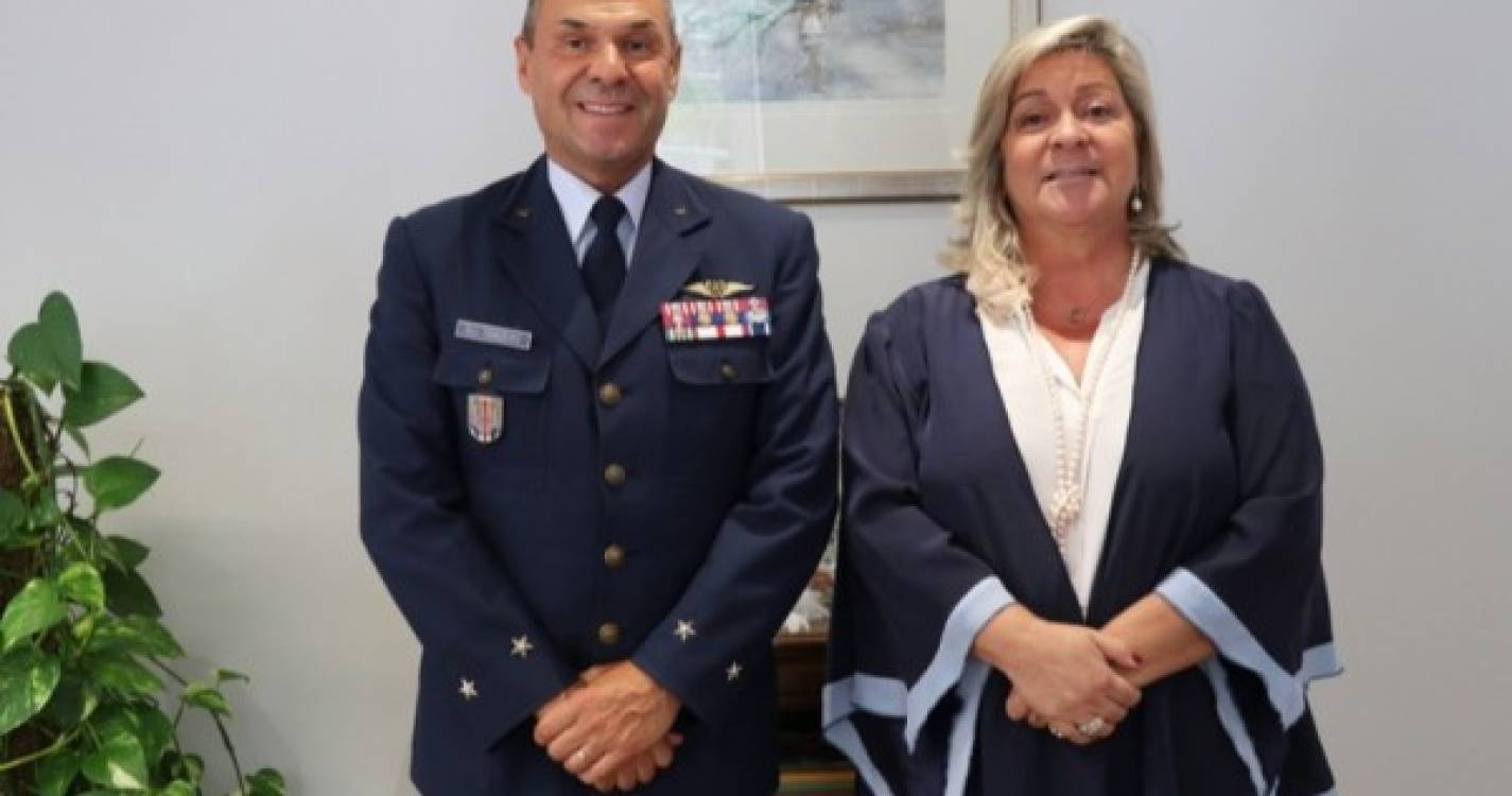 Rita Andrade recebe recém-nomeado comandante operacional da Madeira