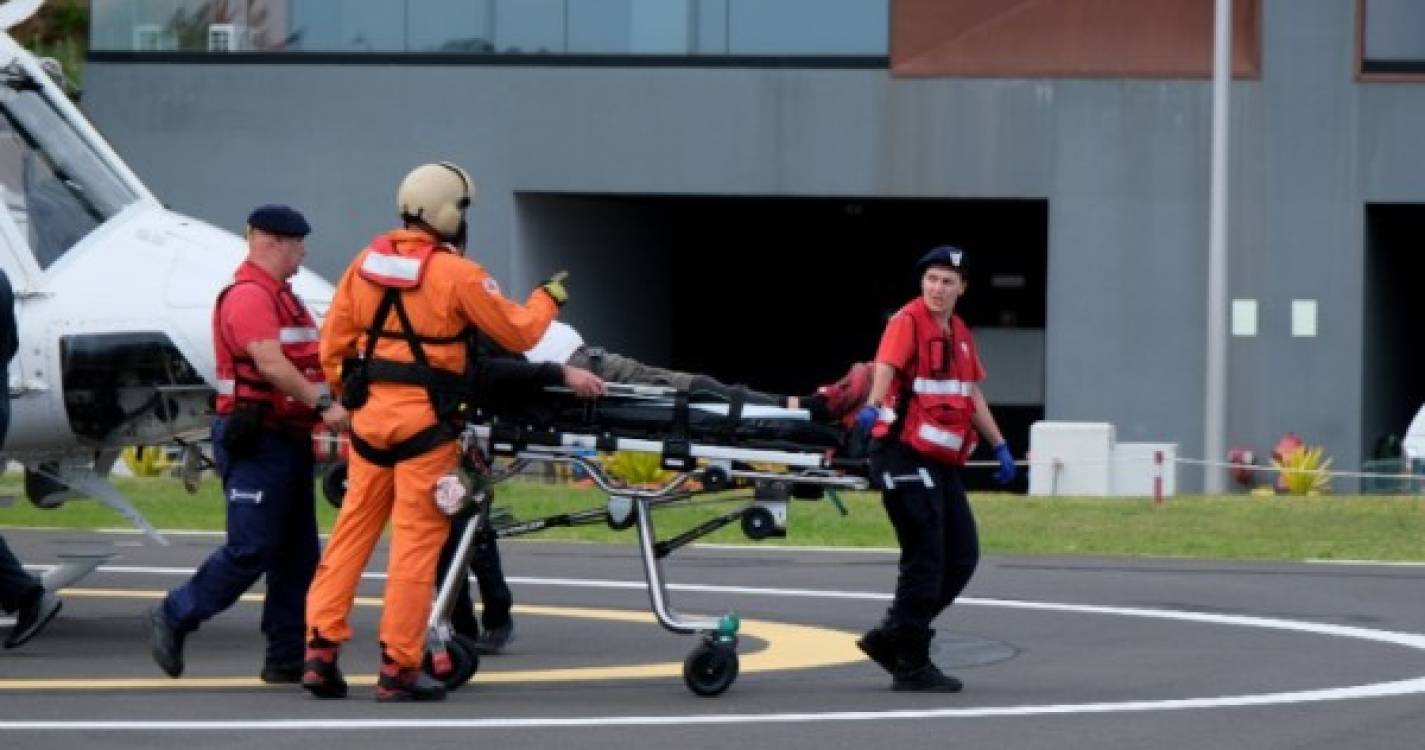 Helicóptero realiza resgate de turista no Pico Ruivo