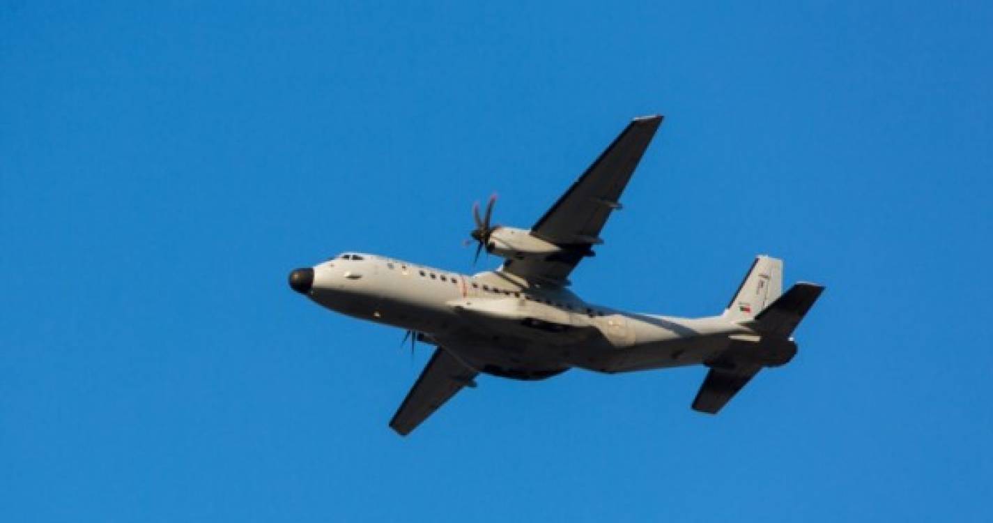 Doente transportado do Porto Santo para o Funchal pela Força Aérea