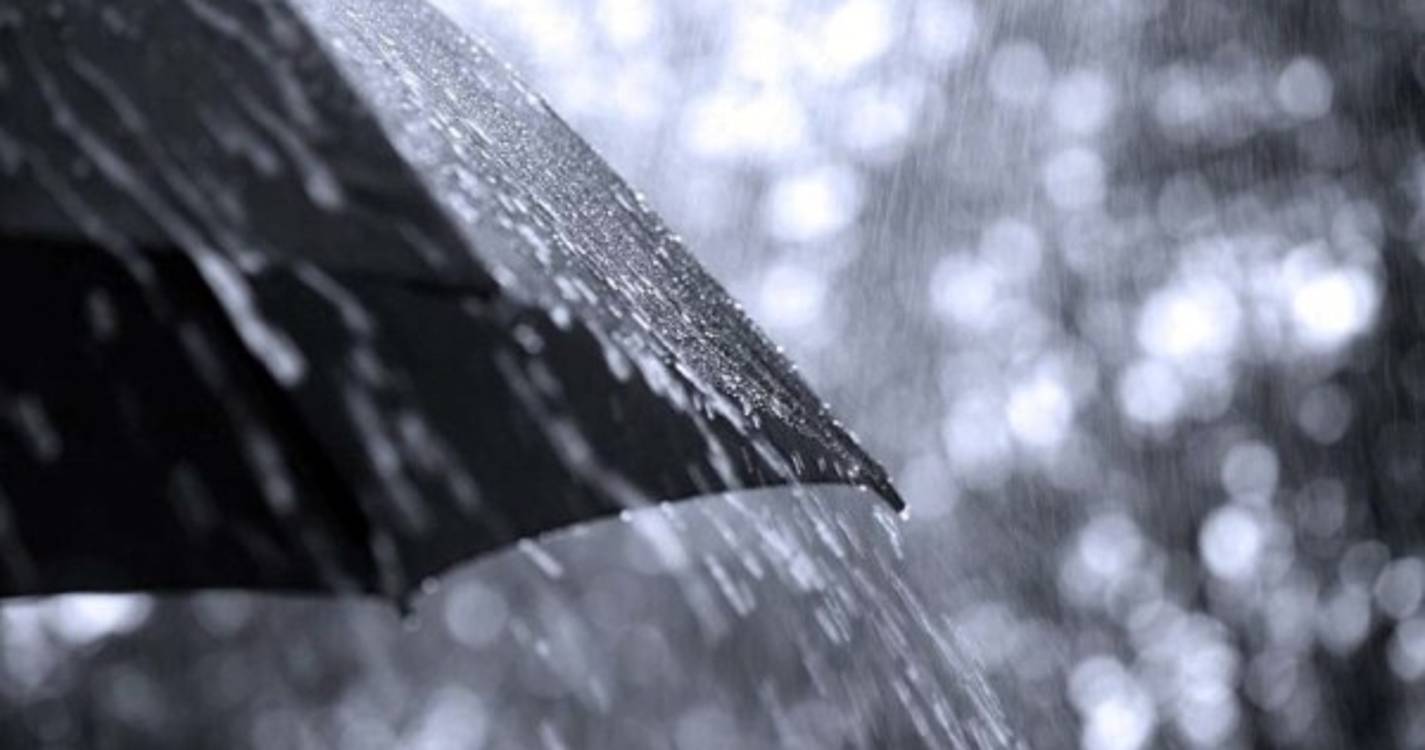 IPMA coloca Madeira sob aviso laranja devido à chuva forte prevista para amanhã