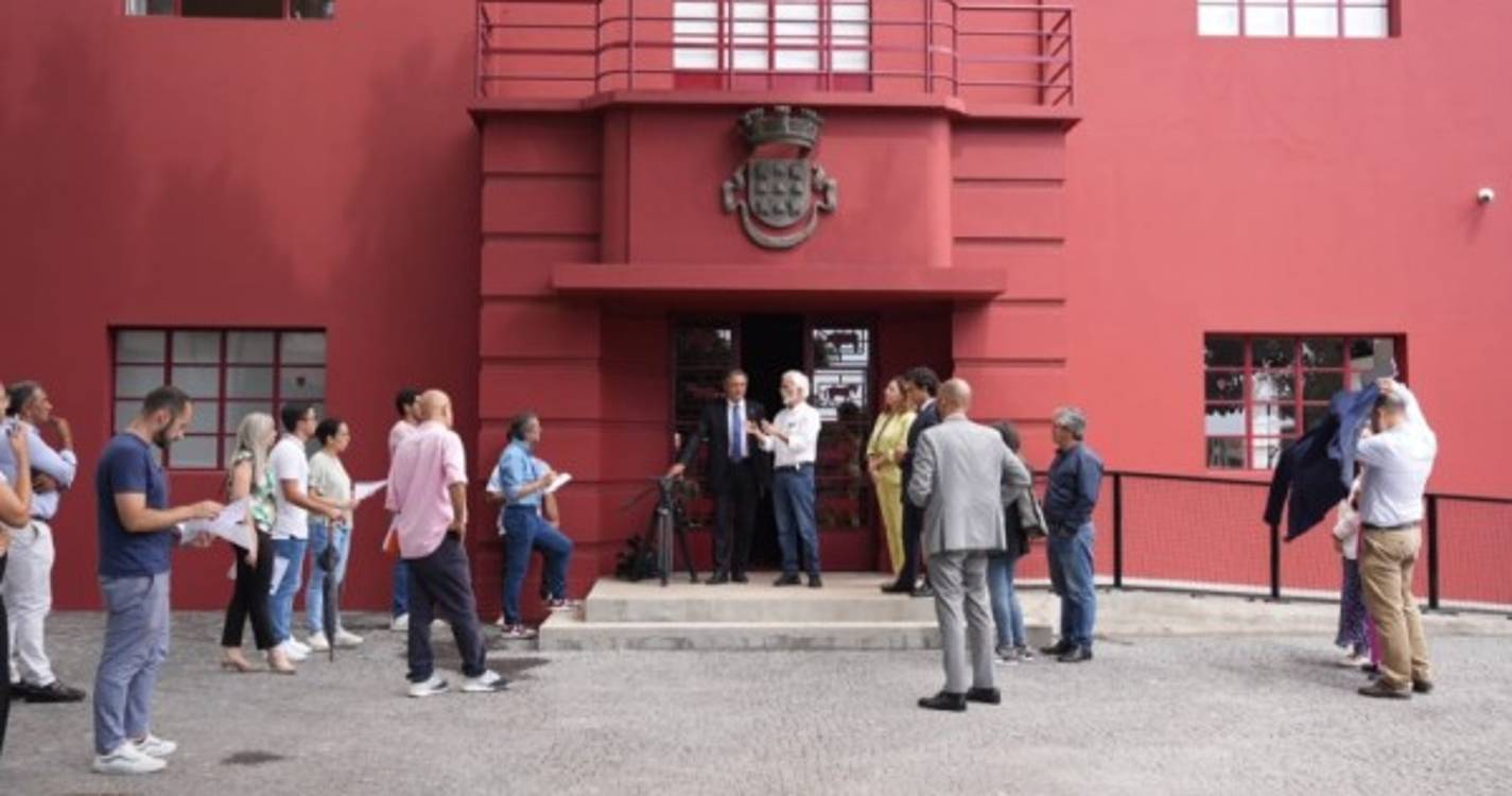 Pedro Calado visitou novo Centro Cultural e de Investigação do Funchal (com fotos)