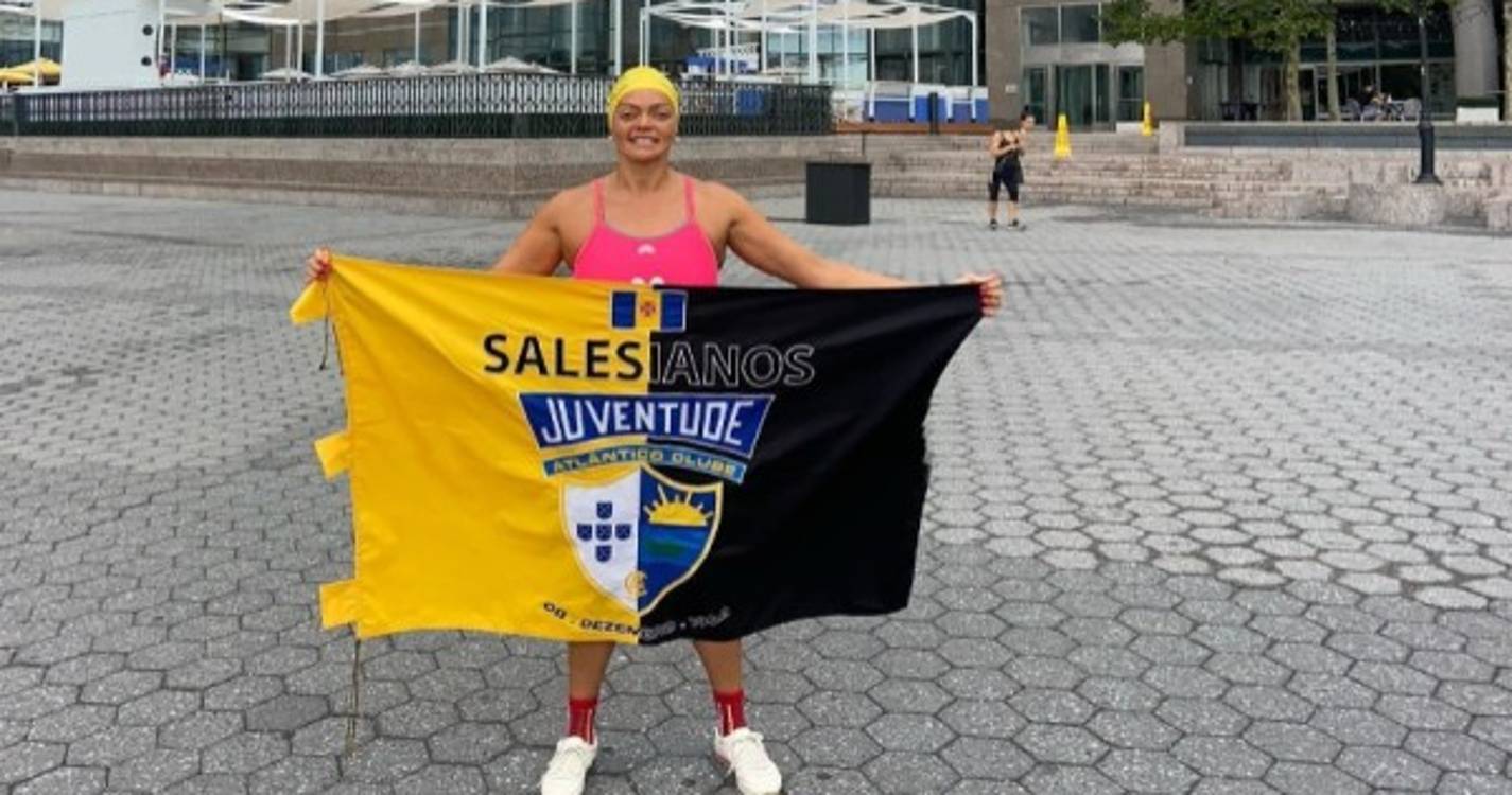 Mayra Santos deu duas voltas à ilha de Manhattan