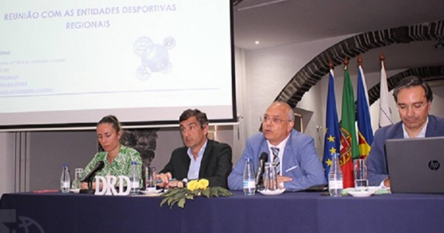 Direção Regional de Desporto reuniu com entidades desportivas regionais