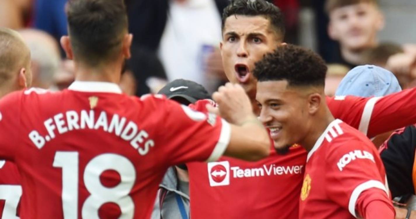 Premier League: Manchester United vence Newcastle com golos de Ronaldo, Fernandes e Lingaard