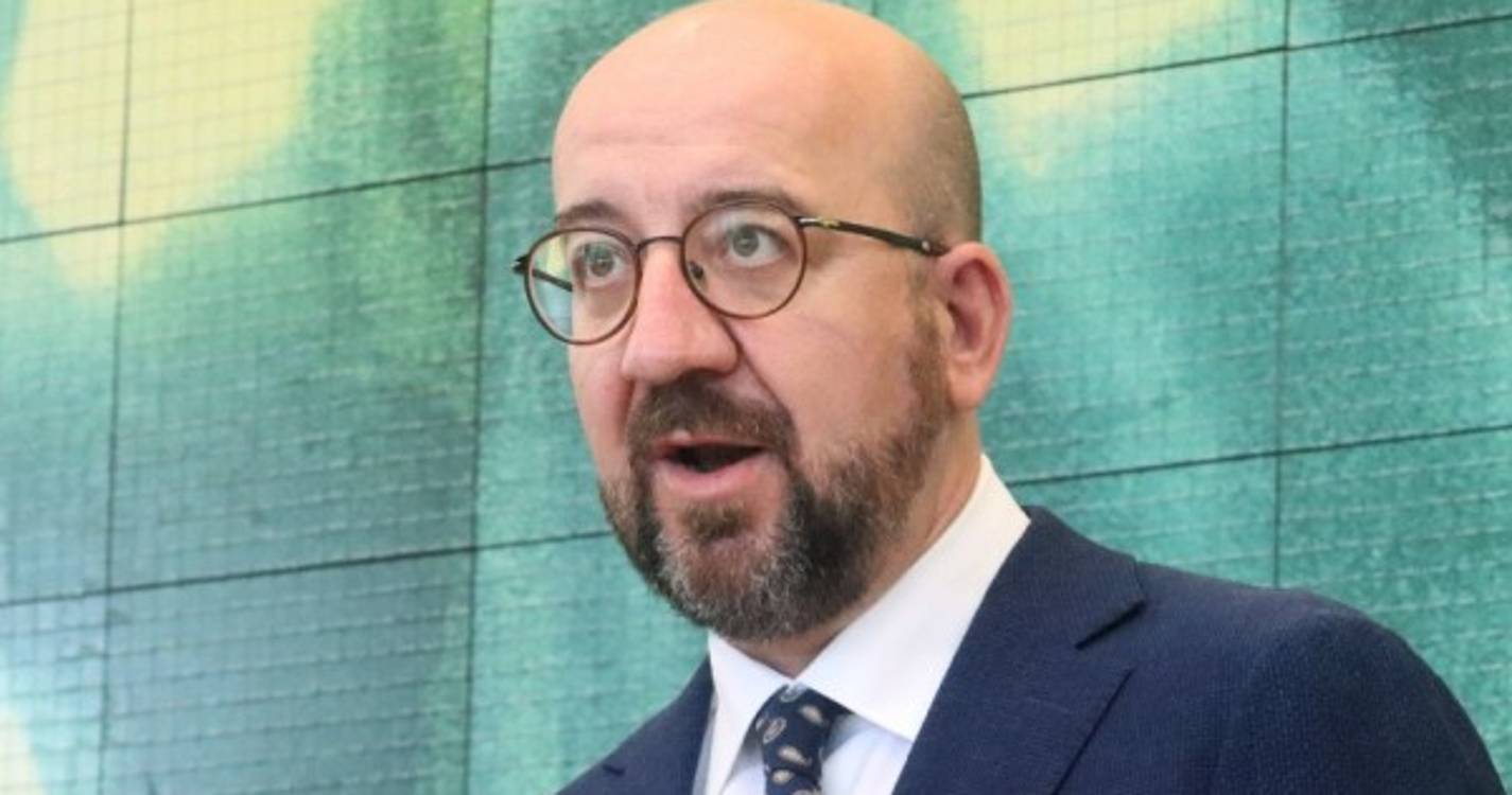 Charles Michel defende criação de "comunidade geopolítica europeia" e adesões "progressivas"