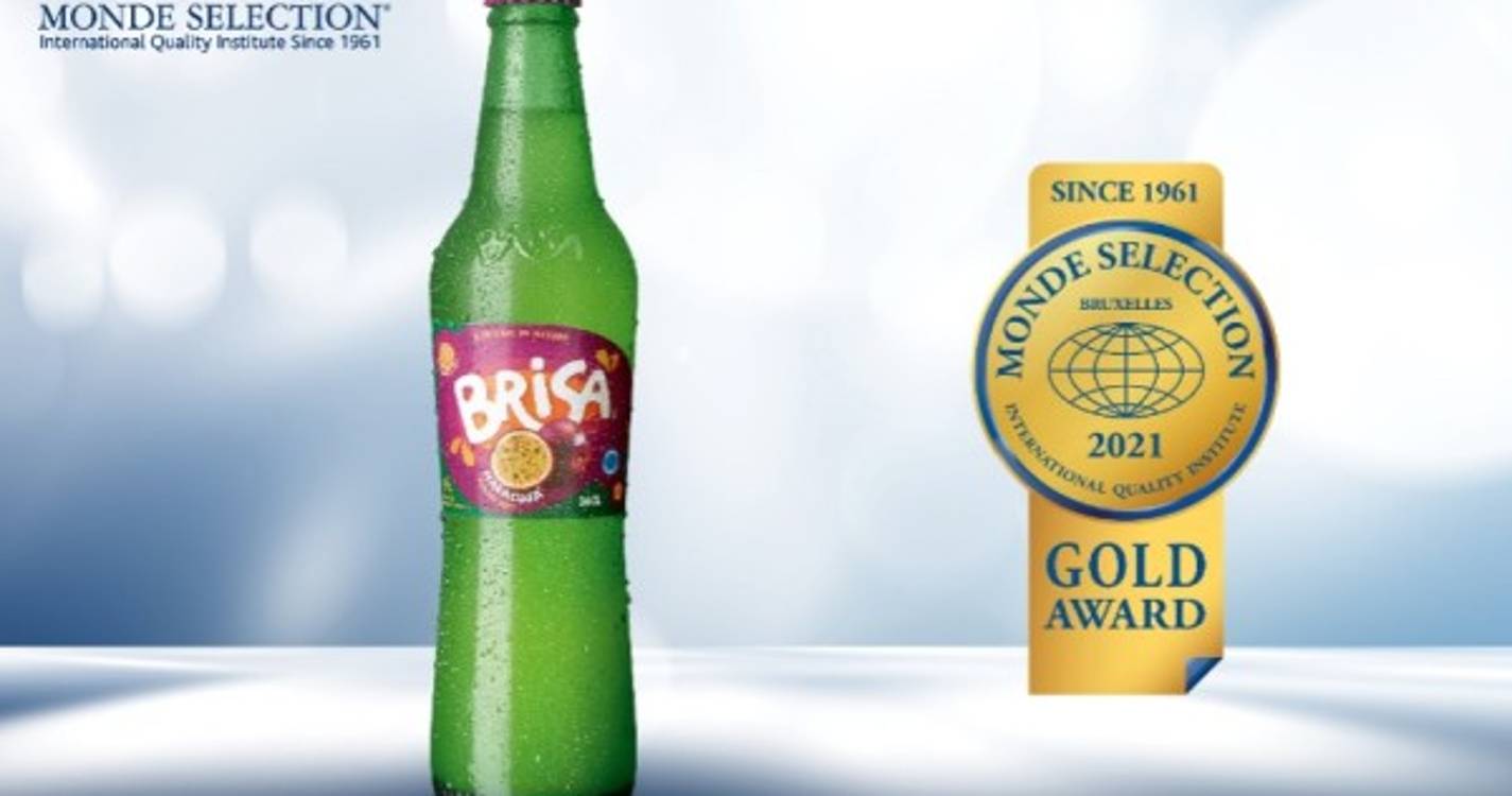 Brisa Maracujá galardoada com Medalha de Ouro pela Monde Selection