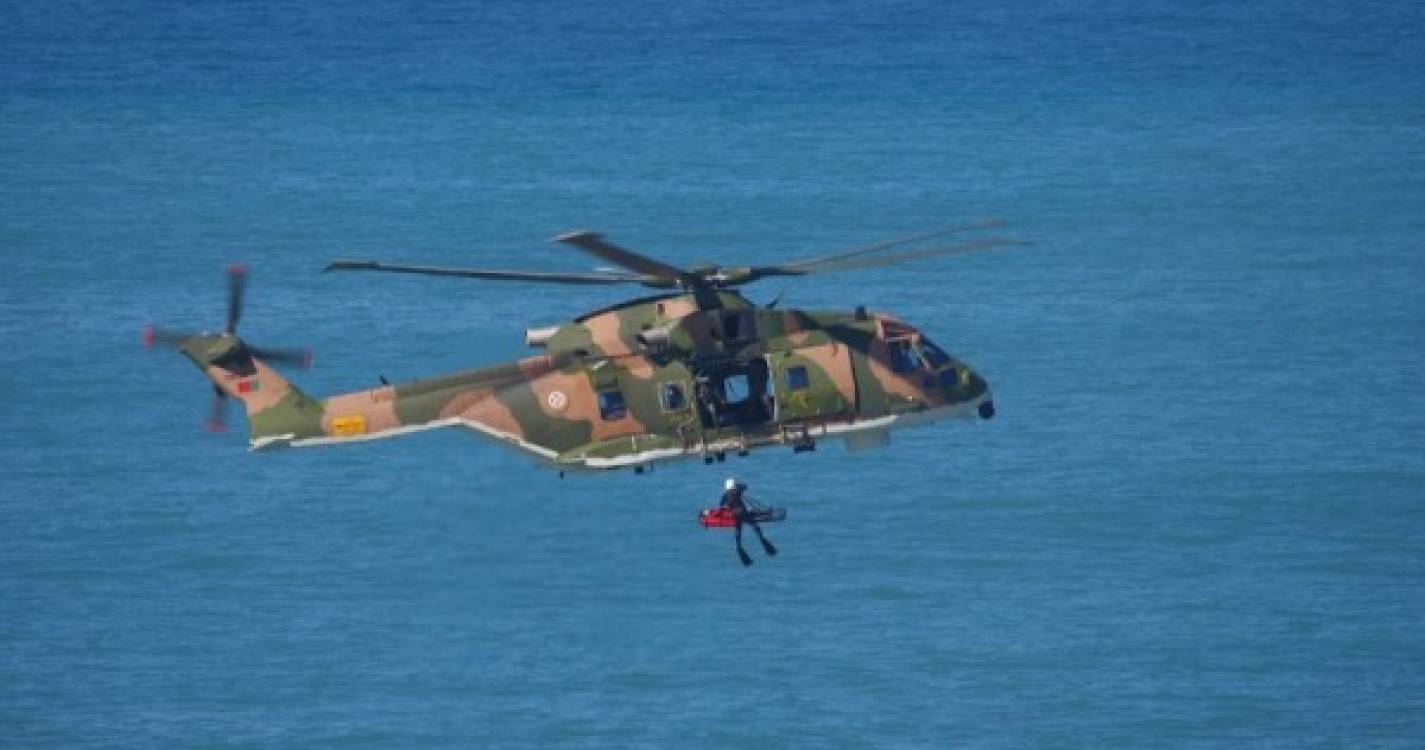 Helicóptero da Força Aérea resgata passageiro de cruzeiro a 200 quilómetros da Madeira