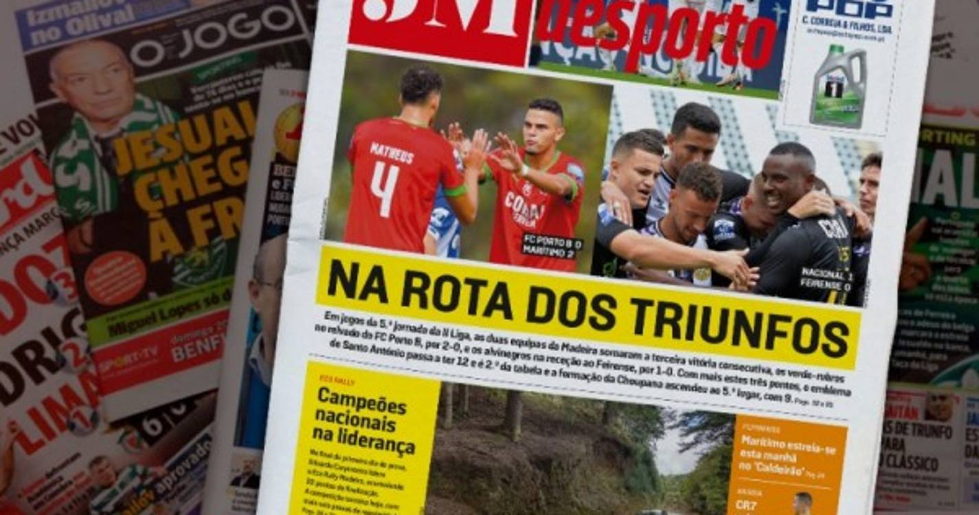 Marítimo e Nacional na rota dos triunfos
