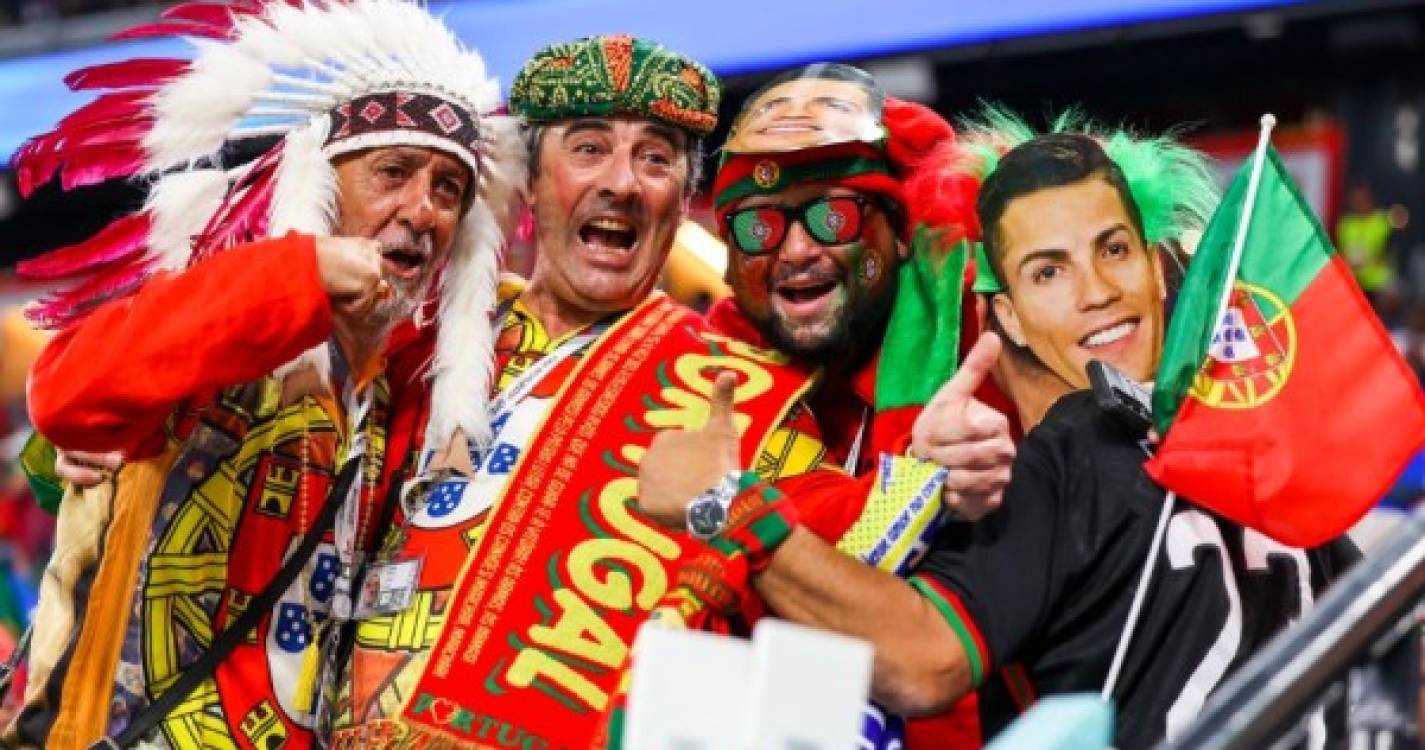 Mundial2022: Locais vestidos com as cores lusas sobrepõem-se aos naturais de Portugal