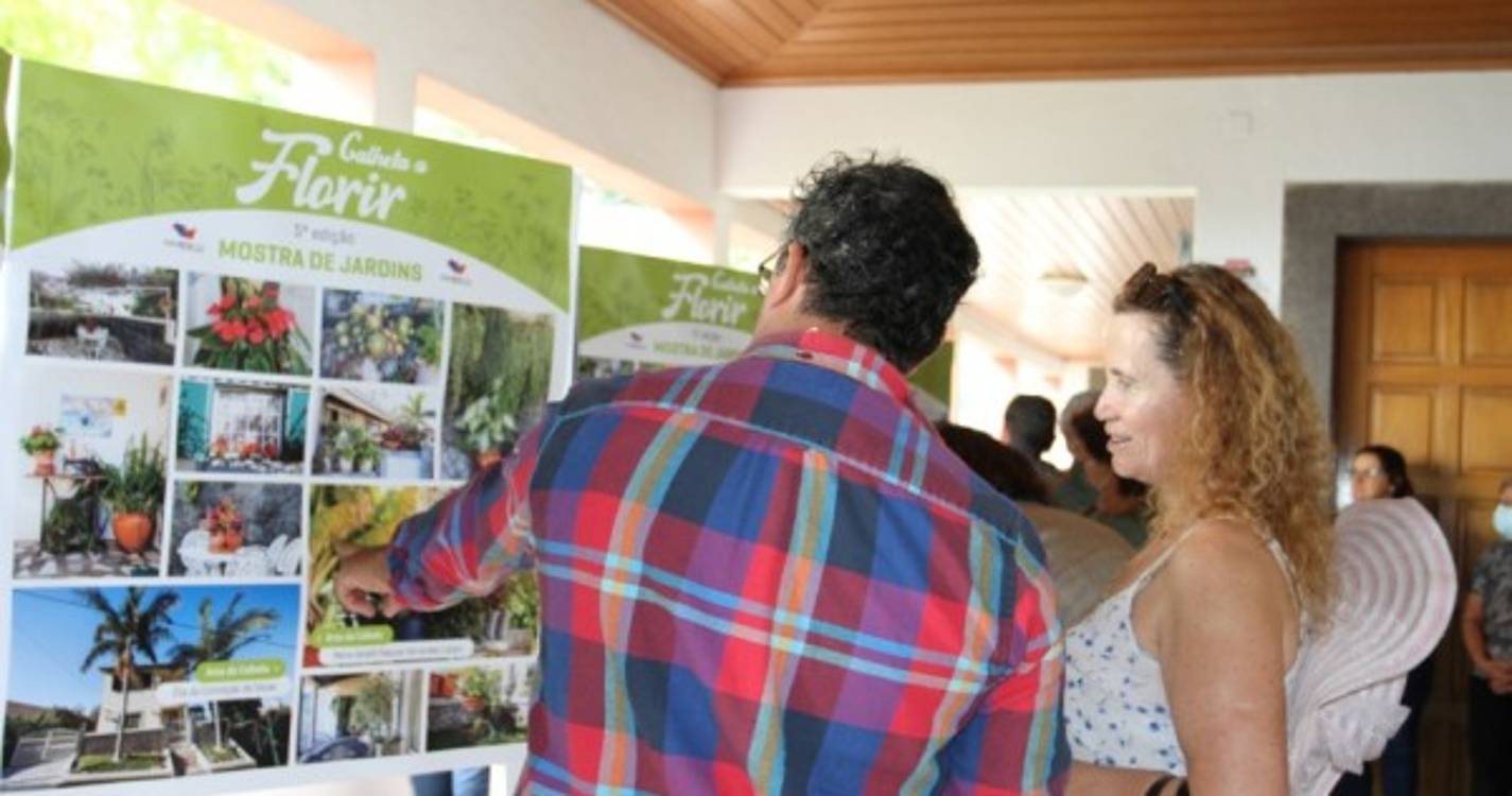 Exposição fotográfica mostra jardins de calhetenses
