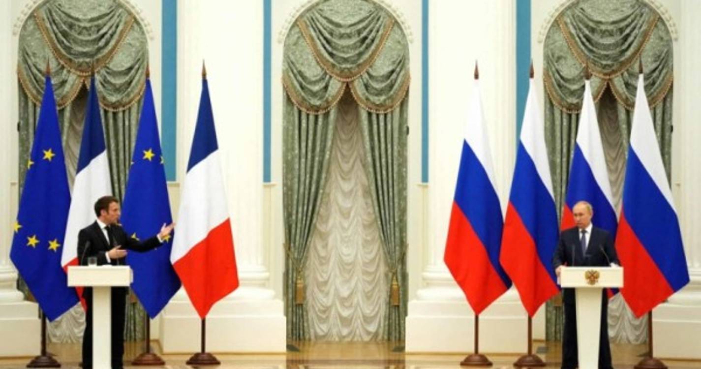 Putin garantiu a Macron que quer retirar tropas da Bielorrússia