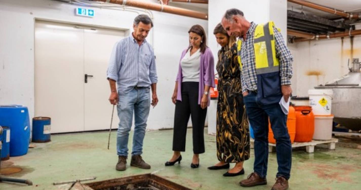 Nádia Coelho acompanhou vistorias realizadas pelas Águas do Funchal