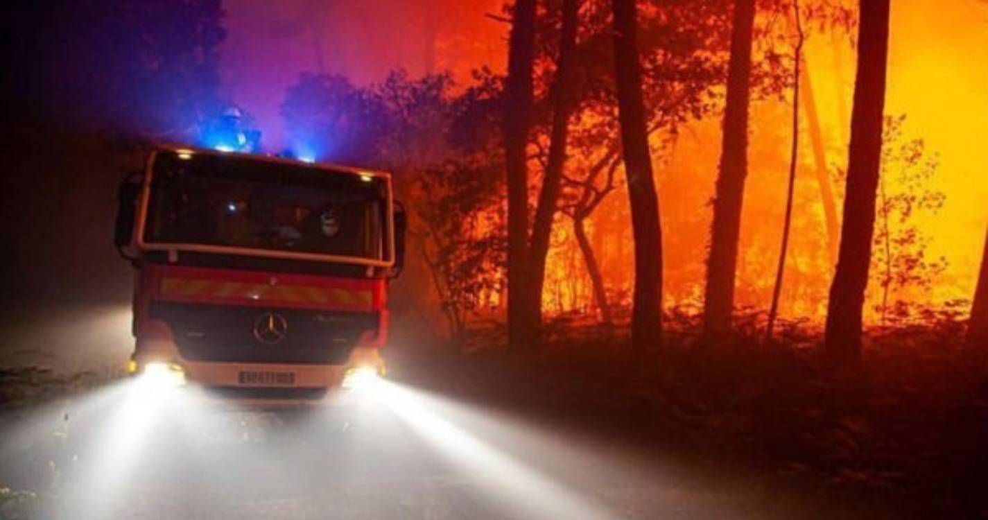 Incêndios: Oito mil pessoas retiradas de localidades do sudoeste de França