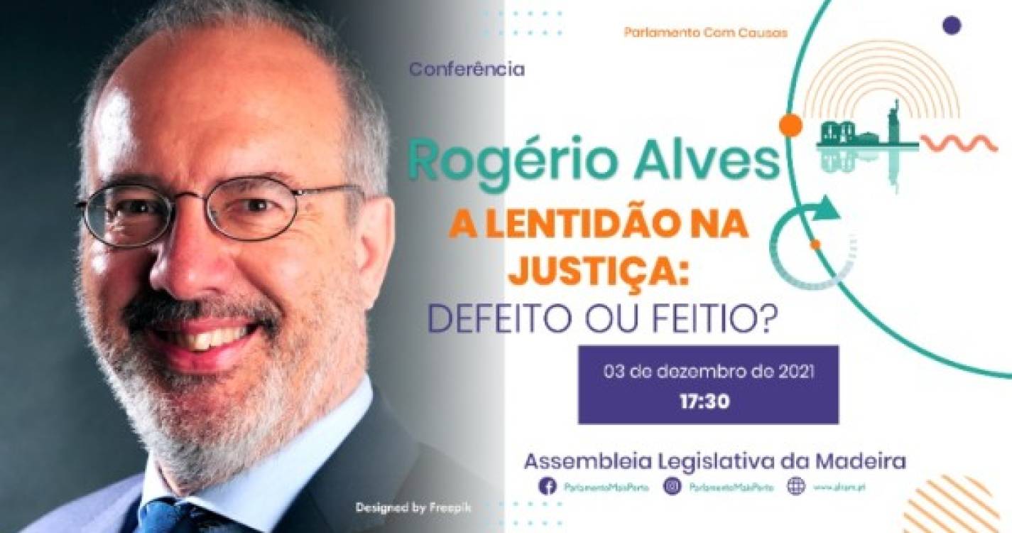 Rogério Alves fala hoje sobre lentidão da justiça na Assembleia Legislativa da Madeira