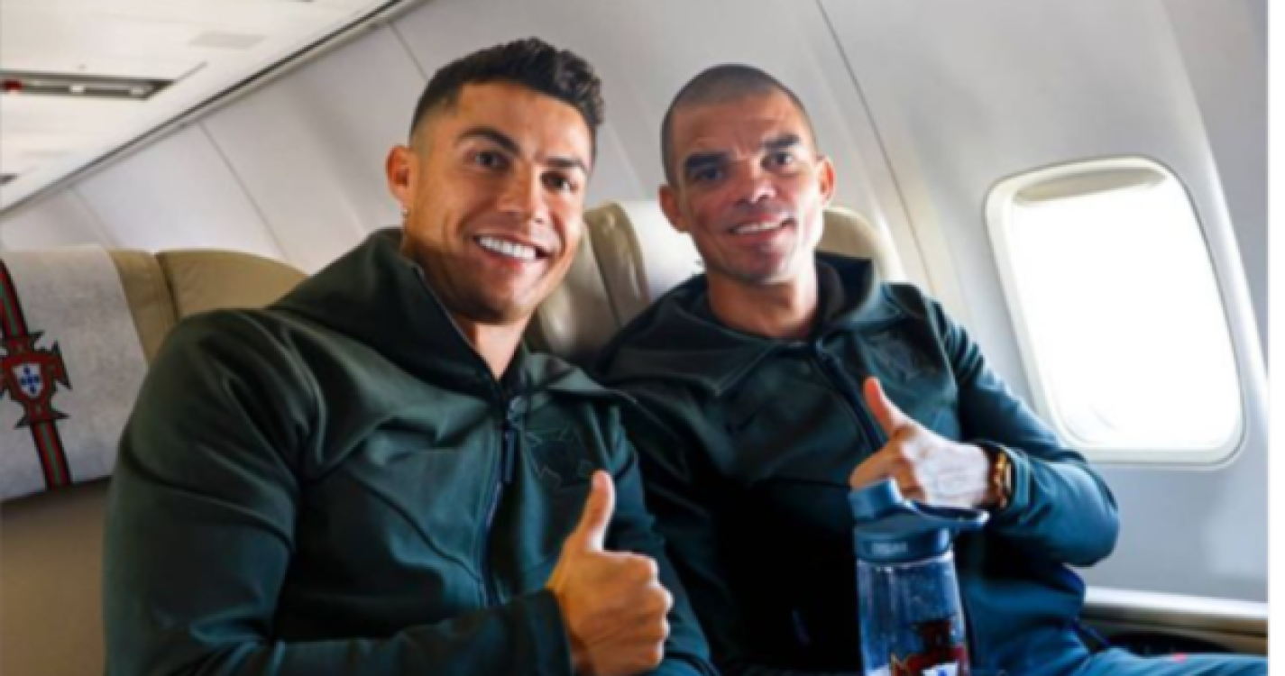 &#34;Let's go!&#34;, diz Cristiano Ronaldo a caminho de Sevilha