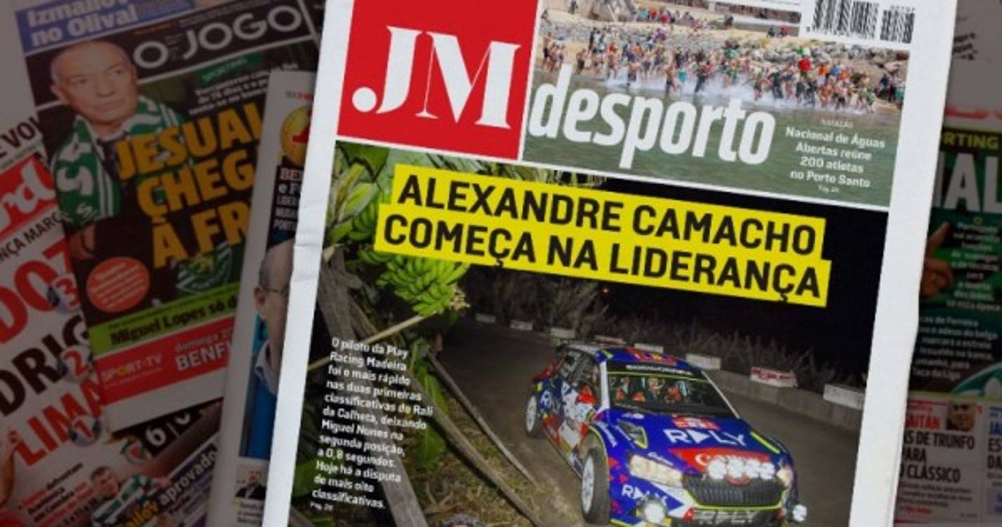 Alexandre Camacho começa na liderança
