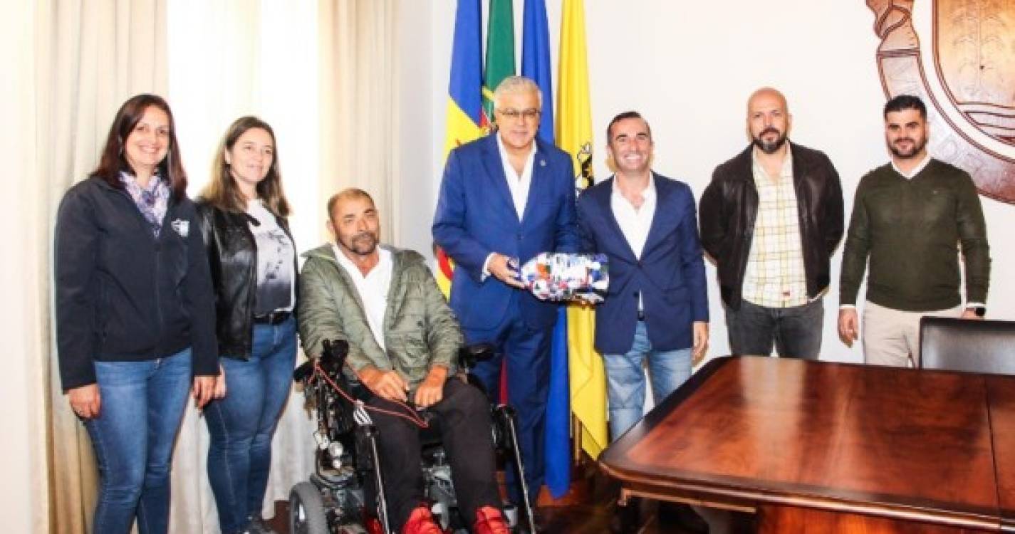 Porto Moniz entregou uma tonelada de tampas à Associação Portuguesa das Pessoas com Necessidades Especiais