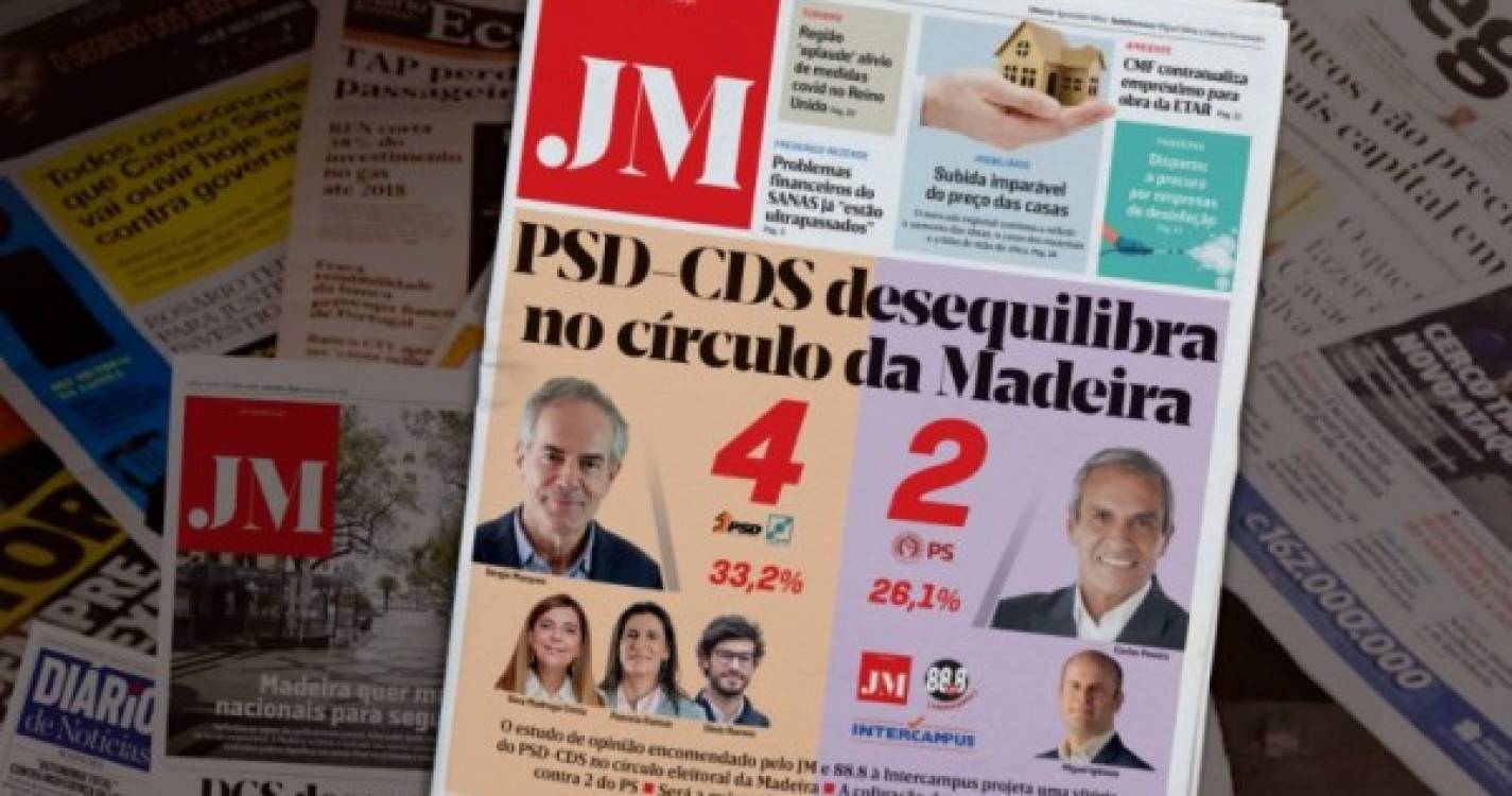 PSD-CDS desequilibra no círculo da Madeira