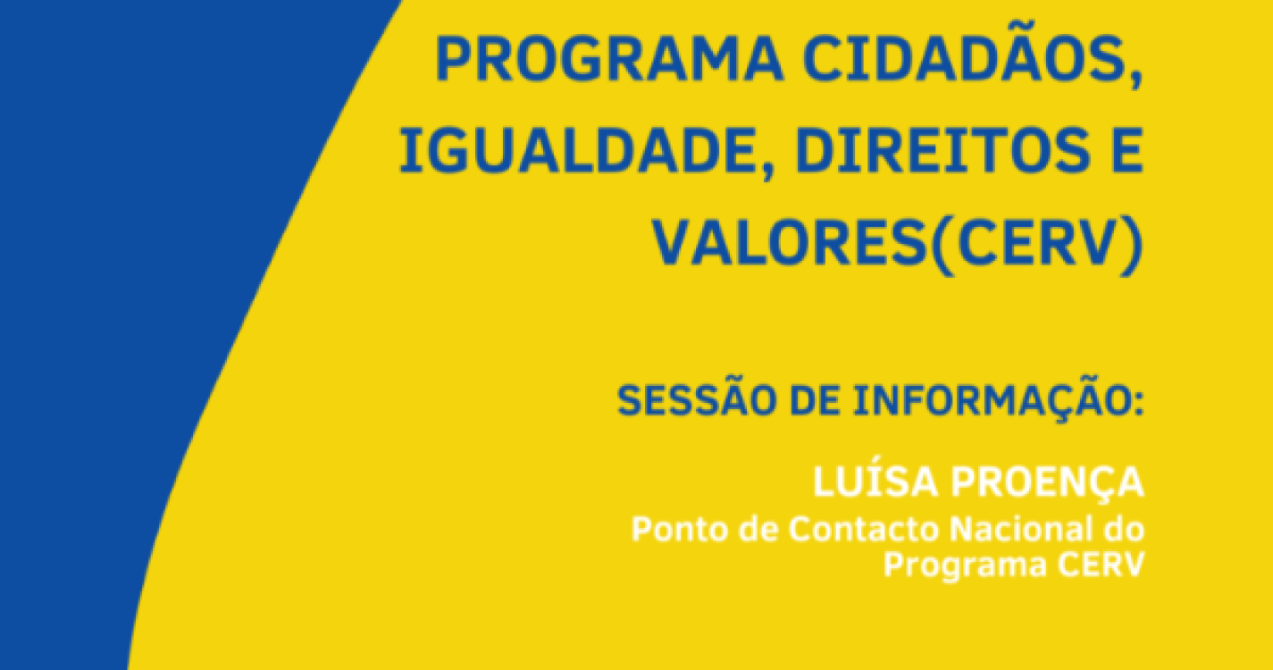 Europe Direct Madeira promove sessão de informação sobre o programa CERV