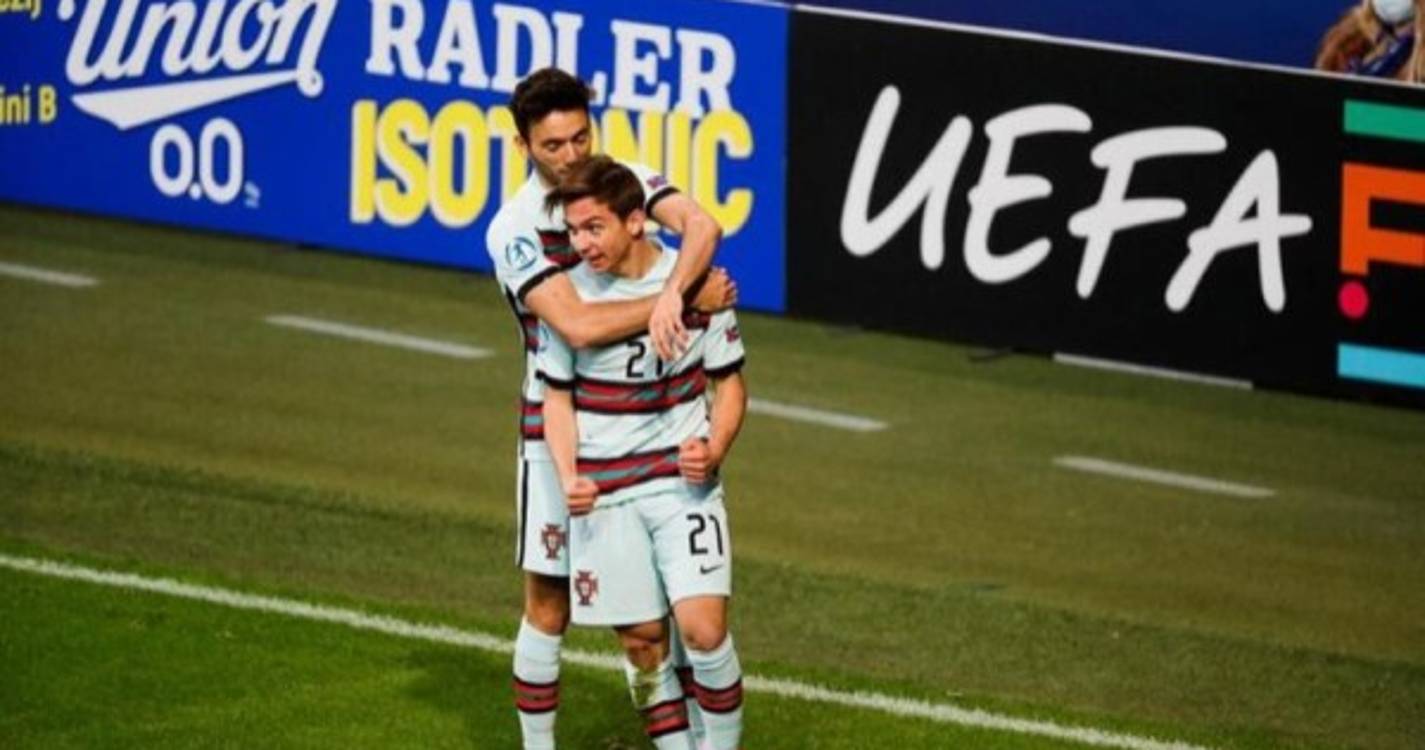 Euro sub-21: Francisco Conceição suaviza pressão de Portugal