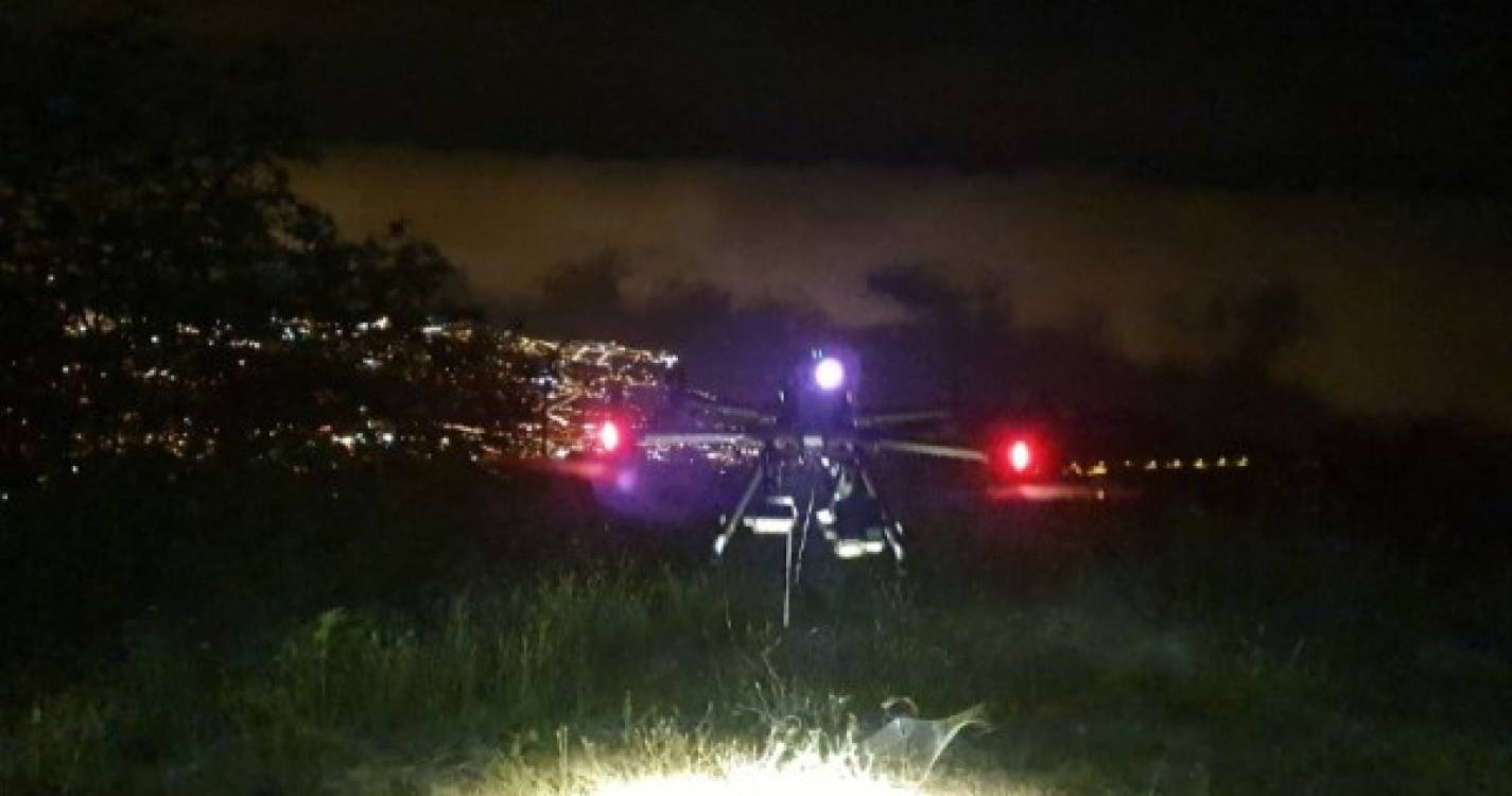 Drones do Comando Operacional da Madeira detetam dois focos de incêndio