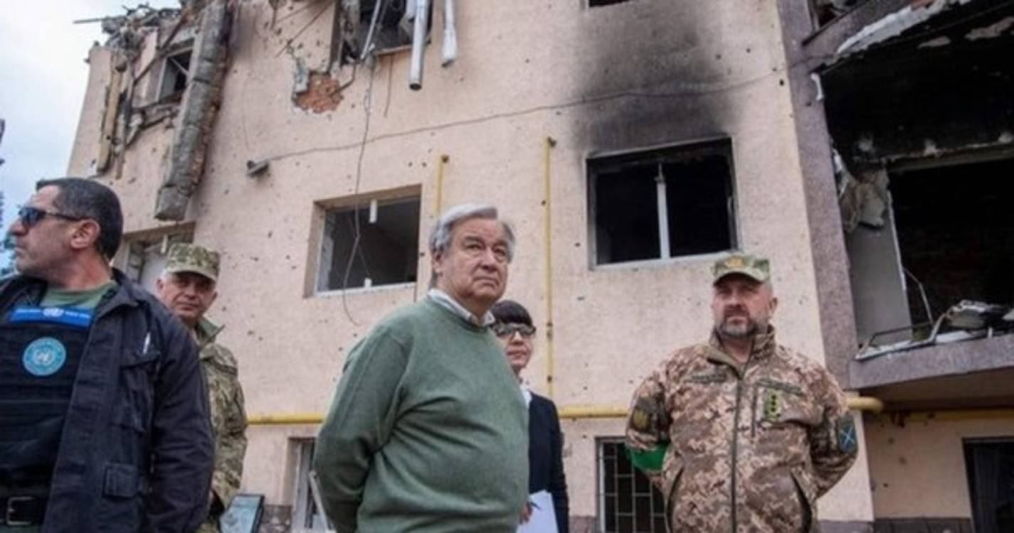 Ucrânia: Alemanha condena ataque russo contra Kiev com Guterres na cidade
