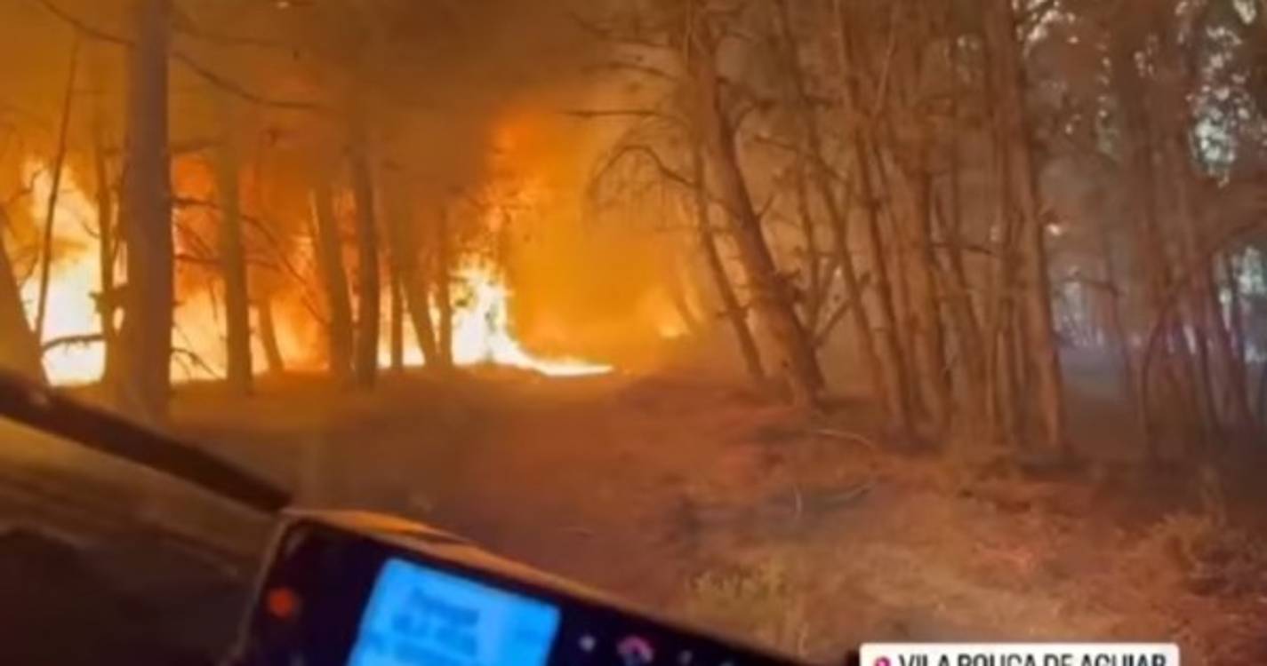 Bombeiros de Vila Pouca de Aguiar divulgam vídeo impressionante