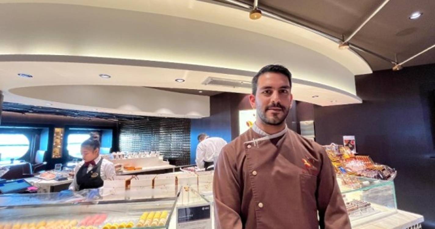 Madeirense mestre chocolateiro a bordo do MSC ‘Grandiosa’