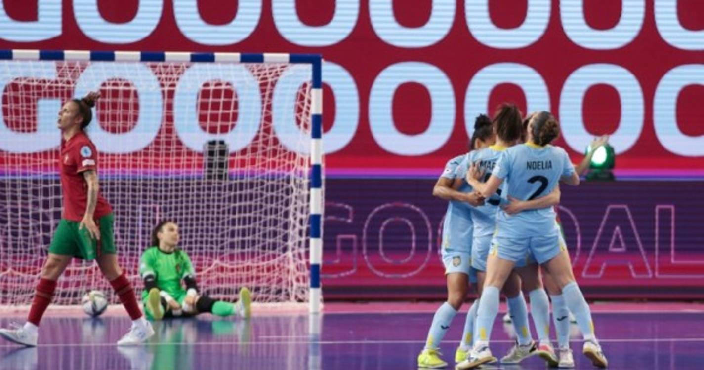 Portugal perde final do Europeu de futsal feminino