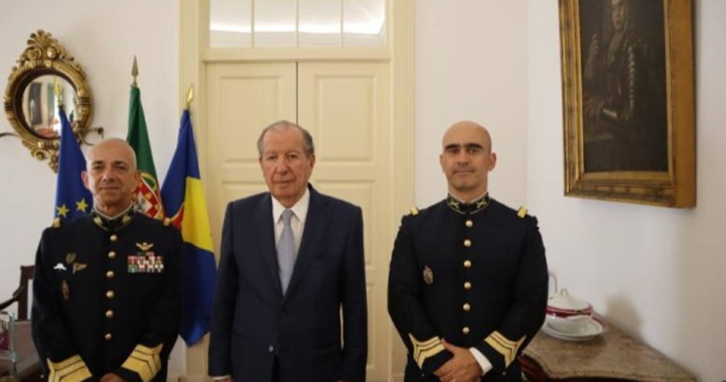 Ireneu Barreto recebeu hoje o Comandante-geral da Guarda Nacional Republicana