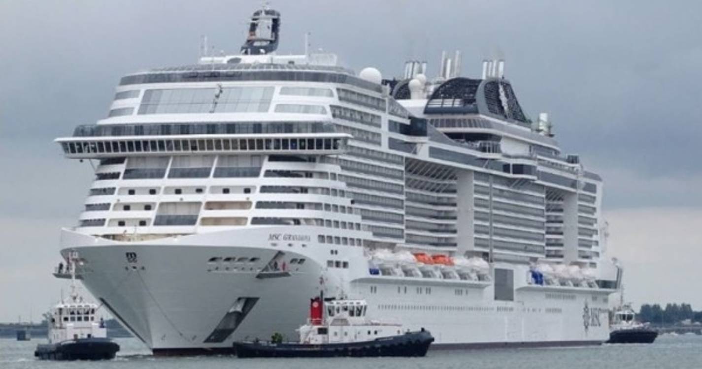 MSC Grandiosa regressa ao mar a 24 de janeiro