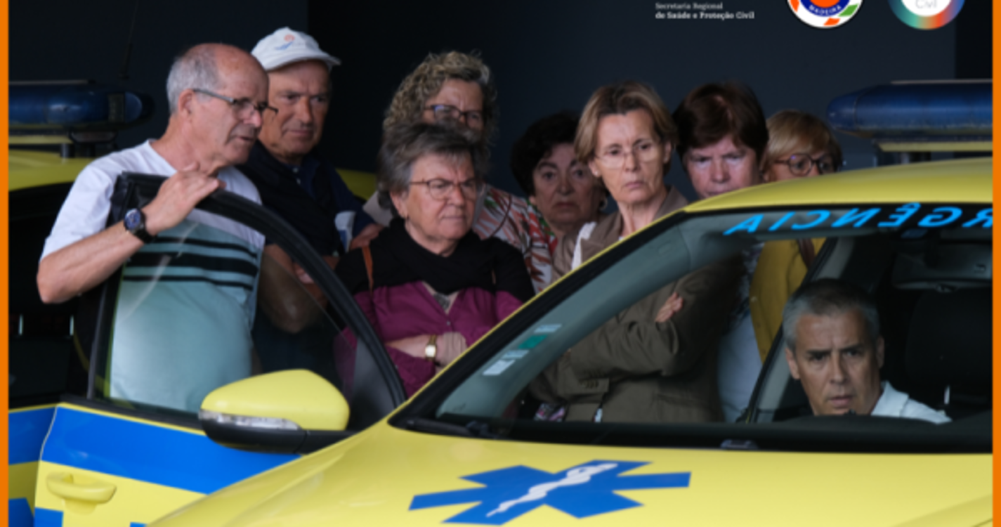 Proteção Civil recebeu cerca de 60 jovens e adultos dos Centros Comunitários da RAM