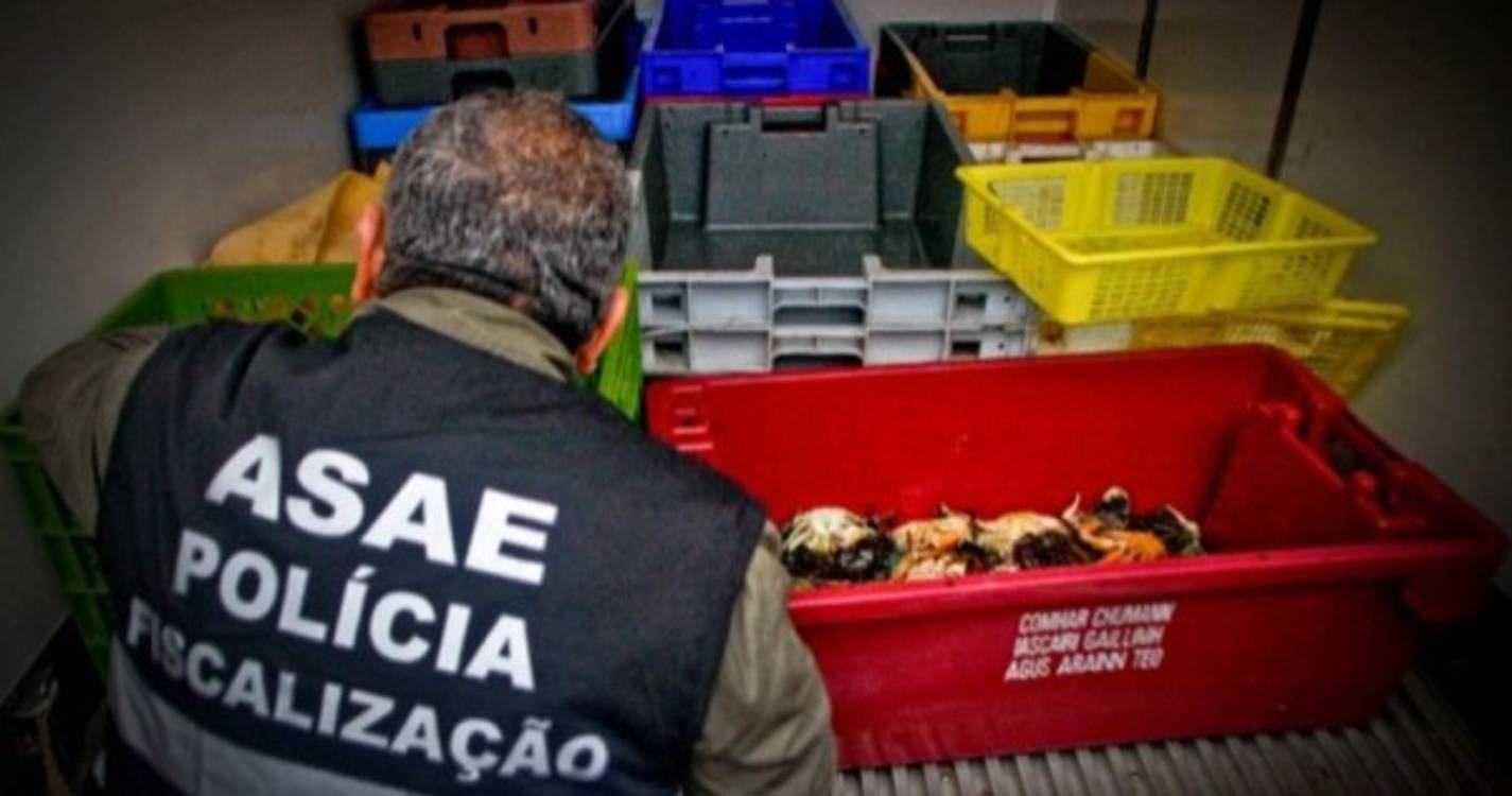 ASAE apreende 140 quilos de alimentos a abre um processo-crime