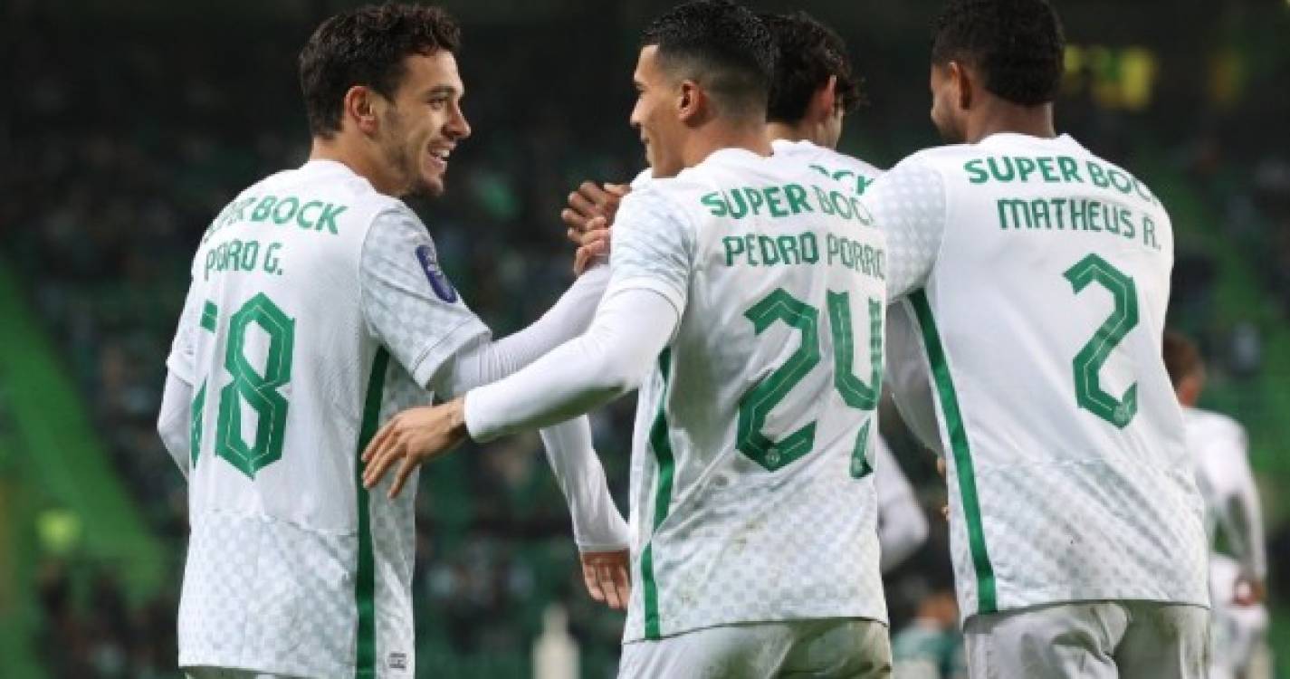 Taça da Liga: Sporting goleia Farense por 6-0