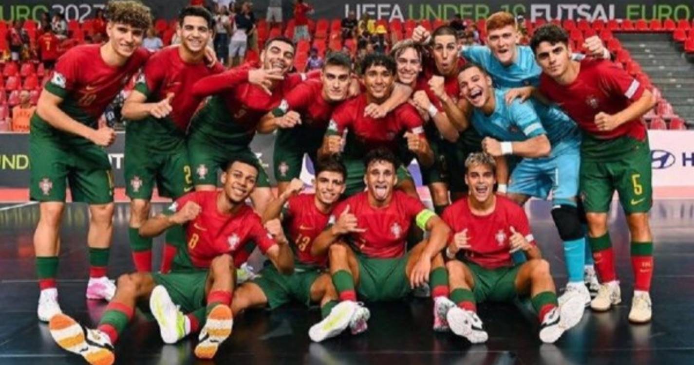 Portugal campeão da Europa de futsal sub-19