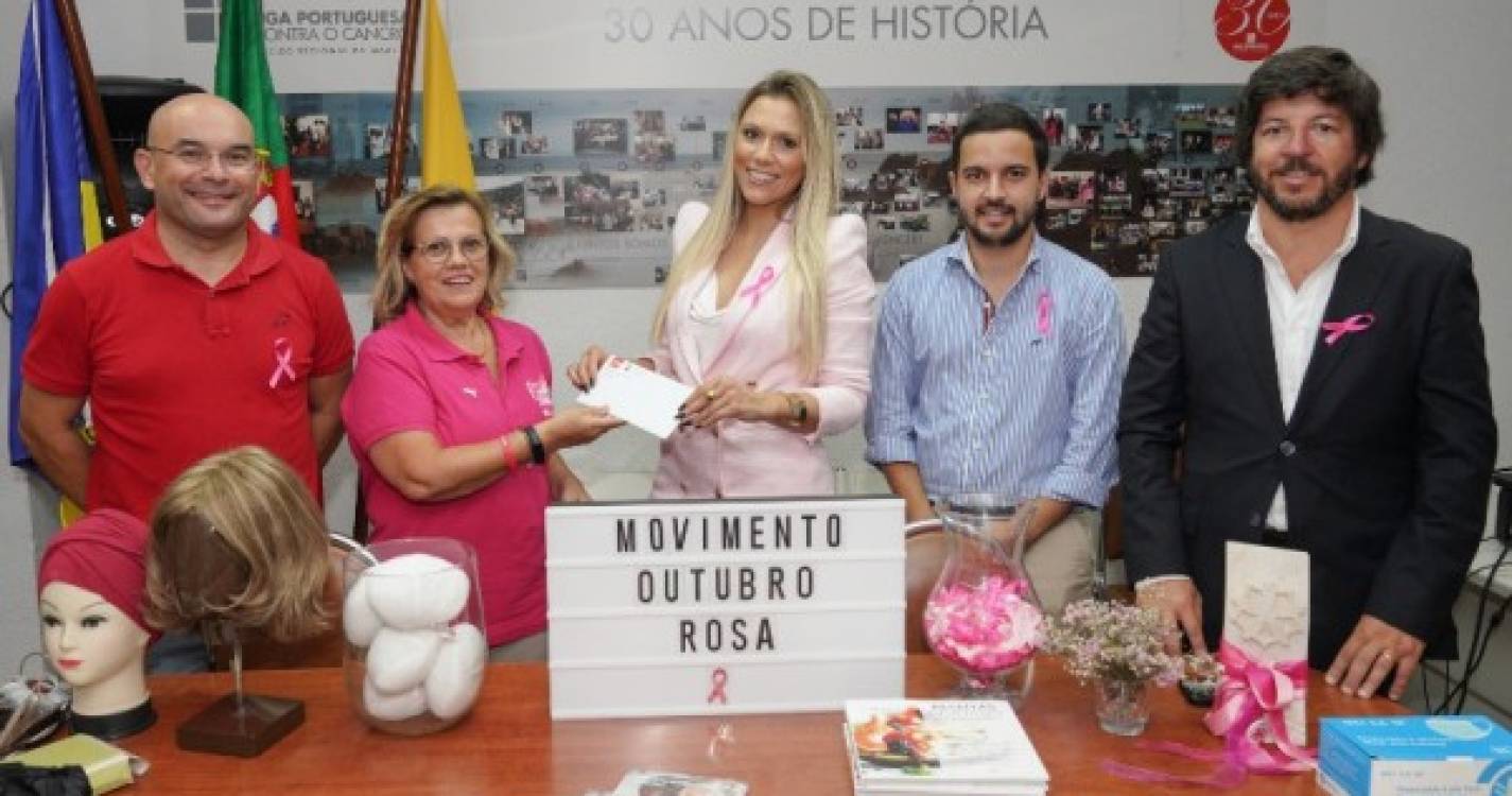 Improvável entregou donativo ao Núcleo Regional da Liga Portuguesa Contra o Cancro