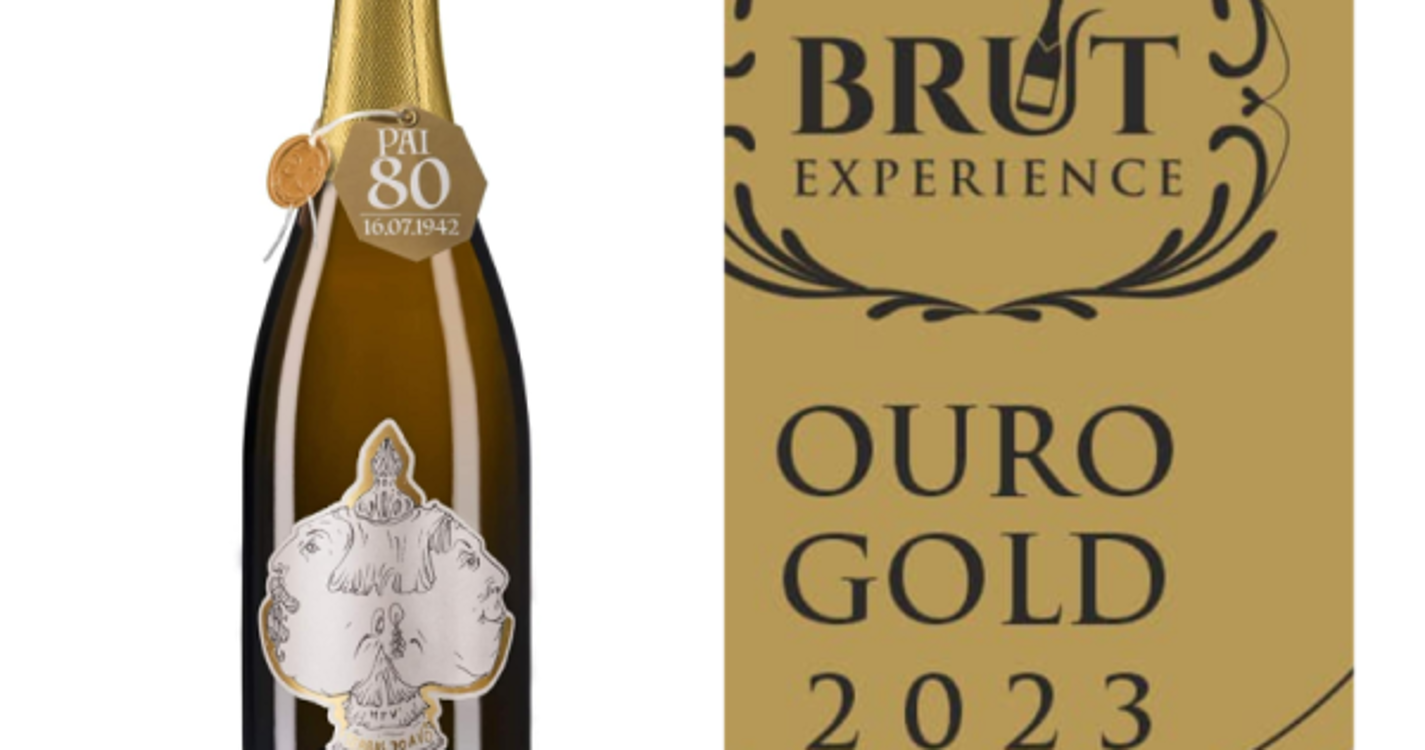 Espumante Terras do Avô ganha medalha de ouro em concurso internacional