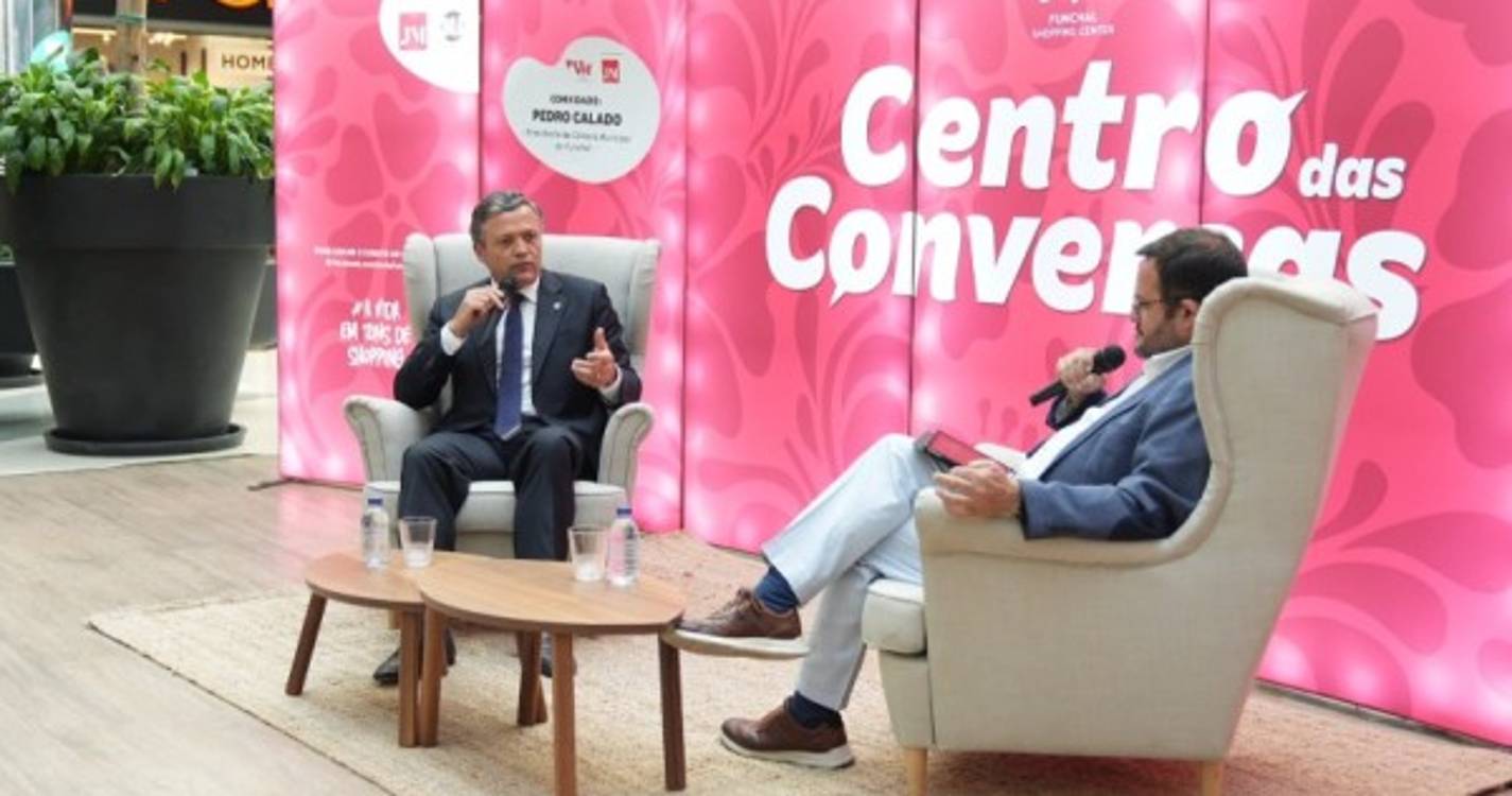 Acompanhe em direto o ‘Centro das Conversas’ com Pedro Calado