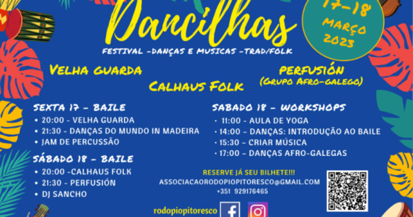 Festival 'Dancilhas' anima São Martinho esta sexta-feira e sábado
