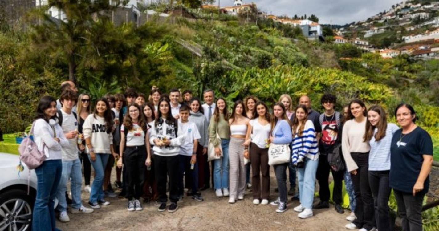 Pedro Calado visitou "Gestos Verdes" no Lazareto