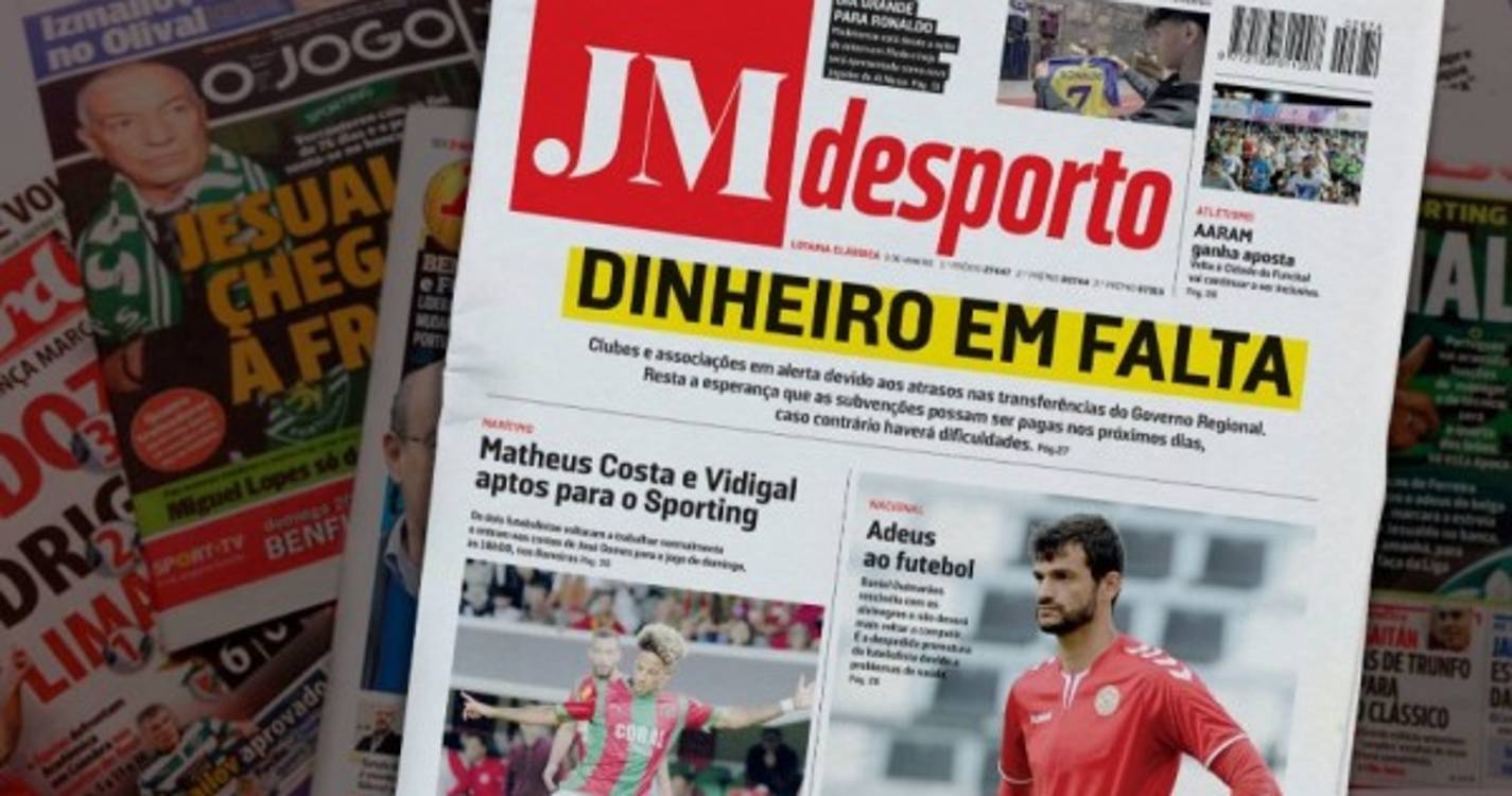 Desporto com dinheiro em falta