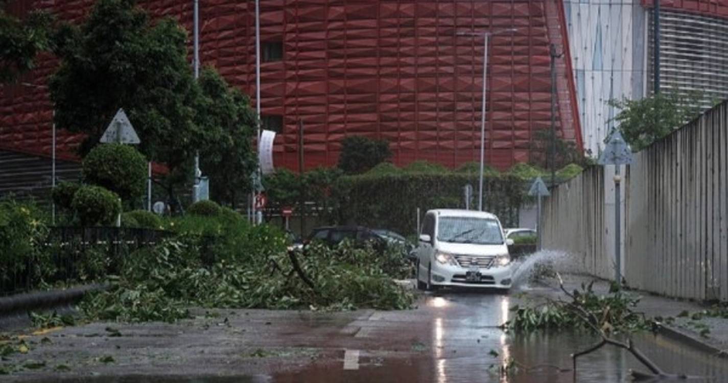 Tufão Haikui causa quase 80 feridos em Taiwan