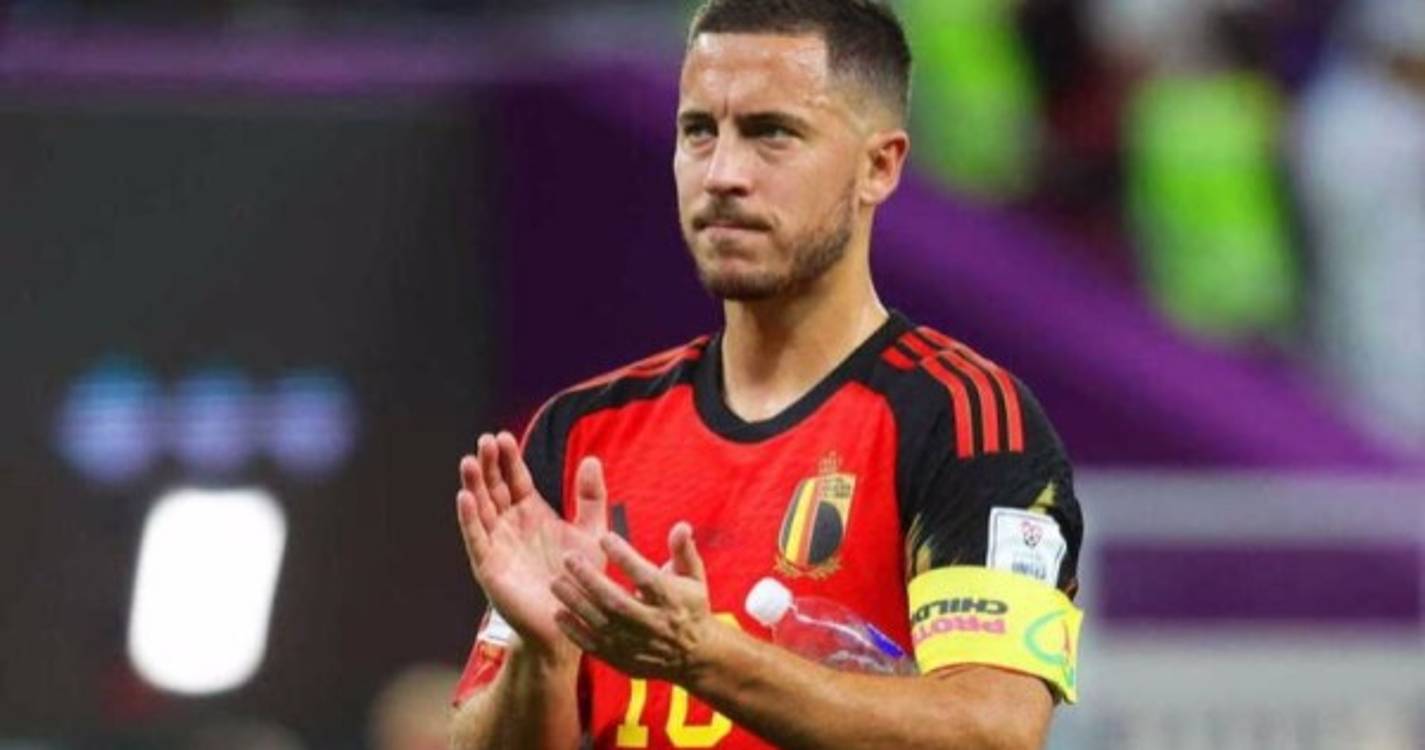 Mundial2022: Eden Hazard anuncia retirada da seleção da Bélgica