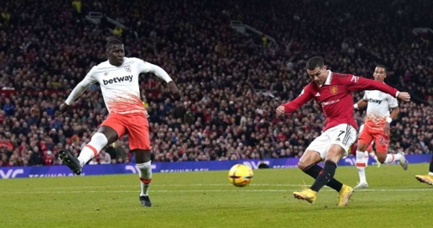 United vence com CR7 em branco