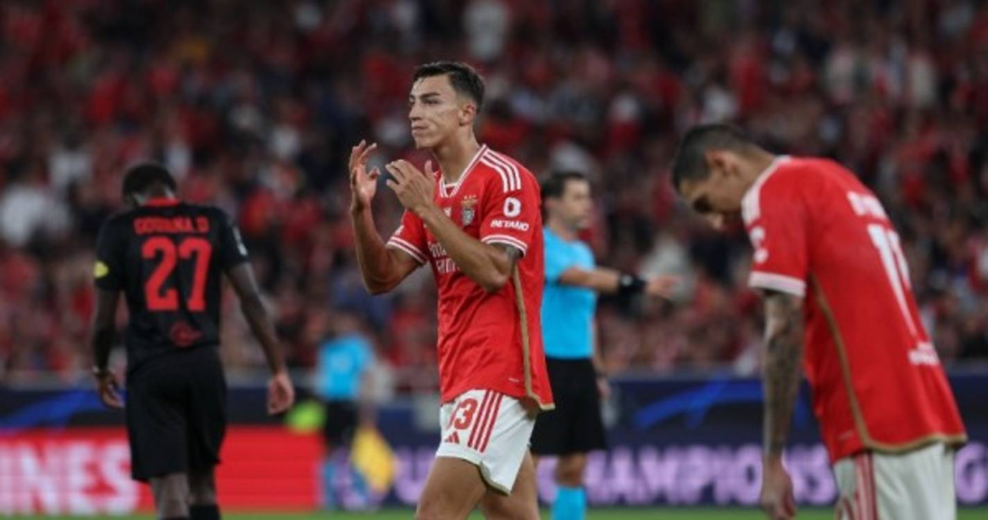 Liga dos Campeões: Salzburgo derrota Benfica na Luz