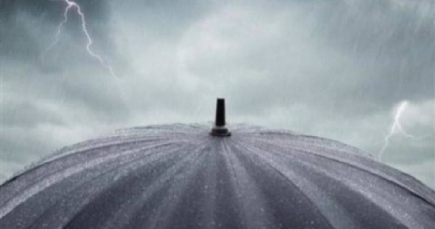 Seis distritos do continente sob aviso amarelo devido à chuva e trovoada