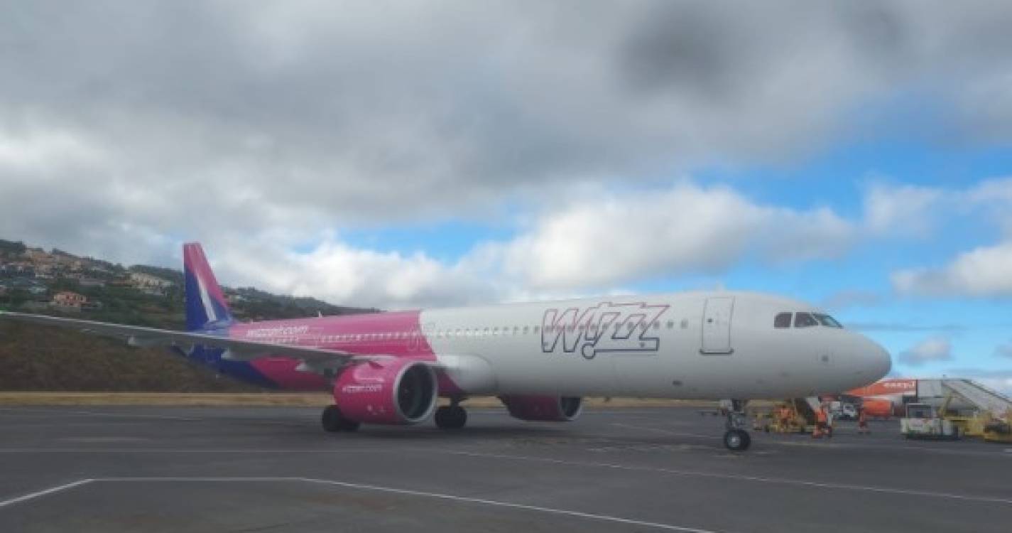 Operação regular da Wizz Air Hungria arranca na Madeira com 240 passageiros