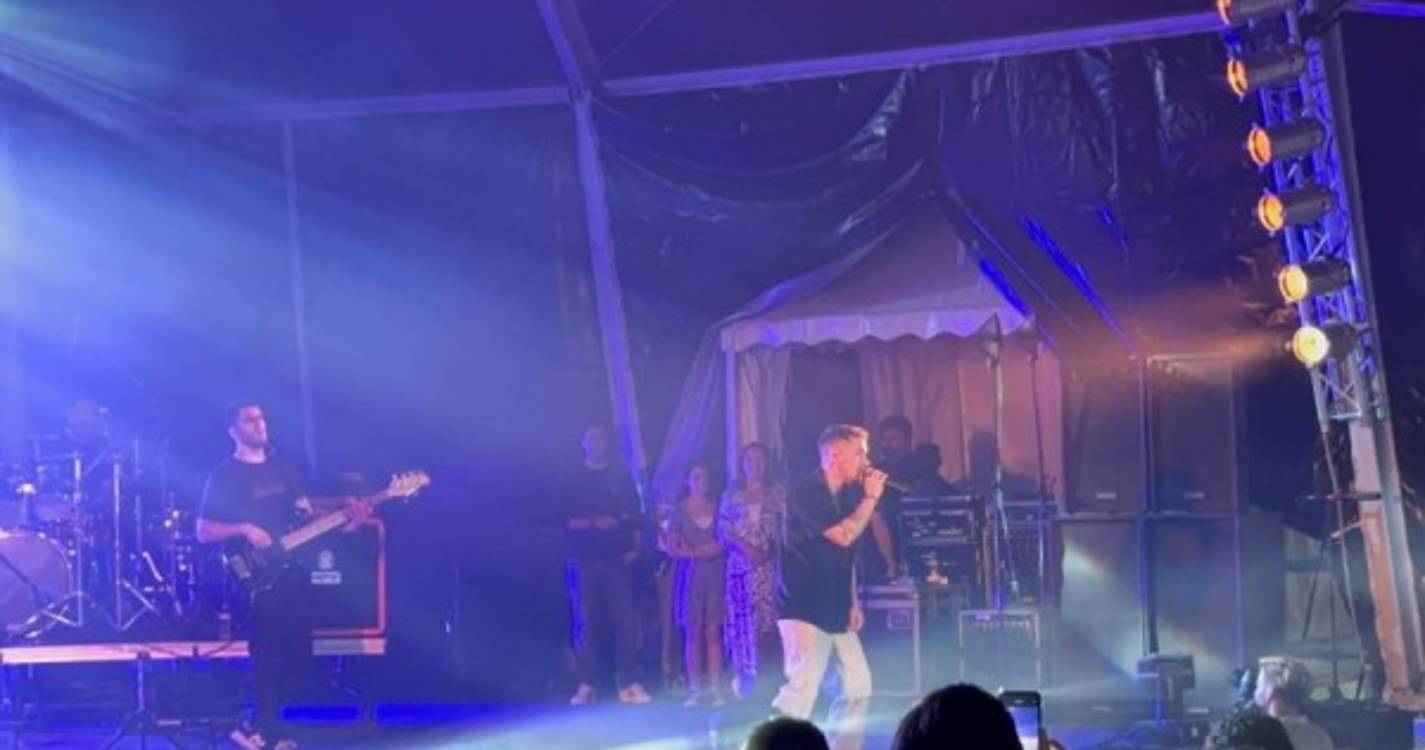 Nuno Ribeiro estreia músicas no Porto Santo. Oiça agora (com vídeo)